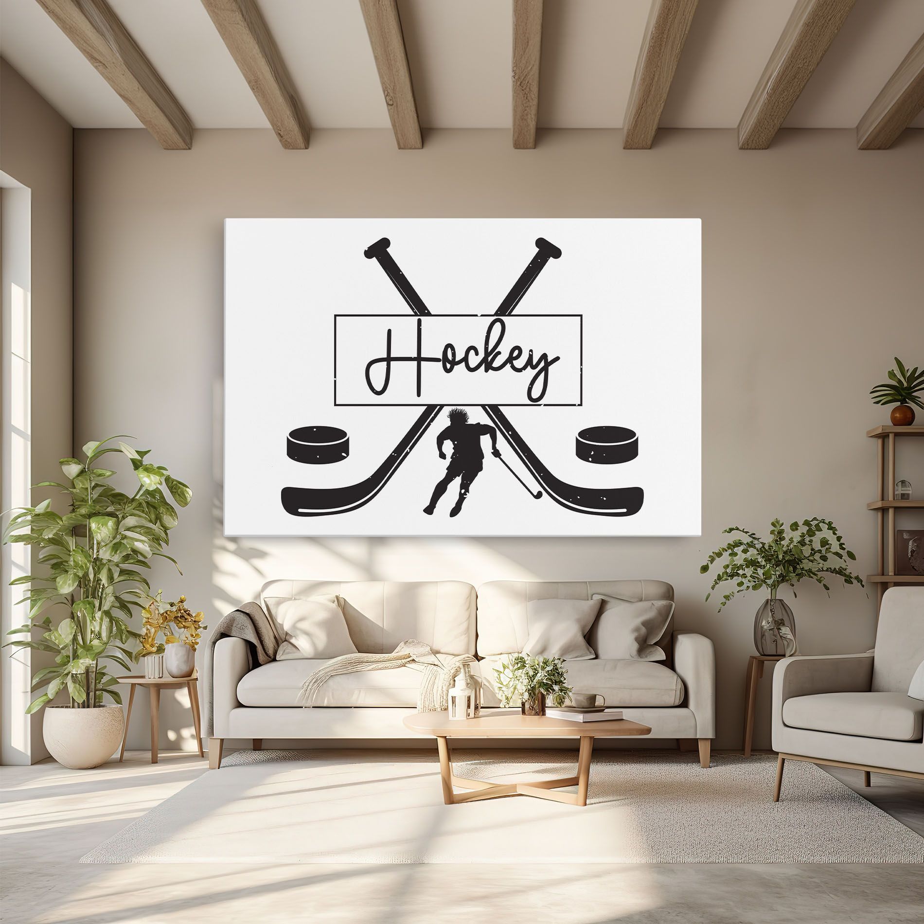 Hockey Stick mockup 6