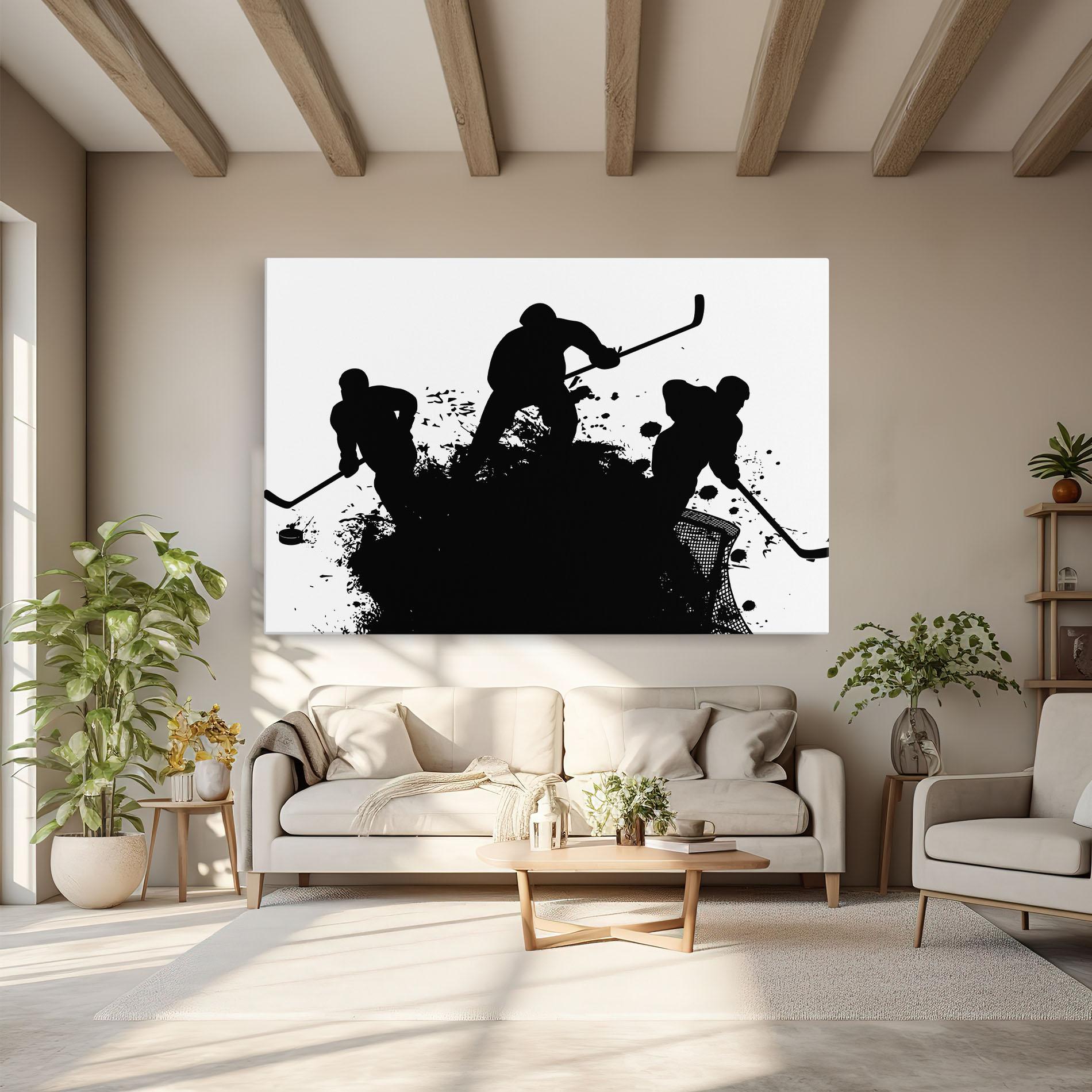 Vászonkép Hockey Tree mockup 6