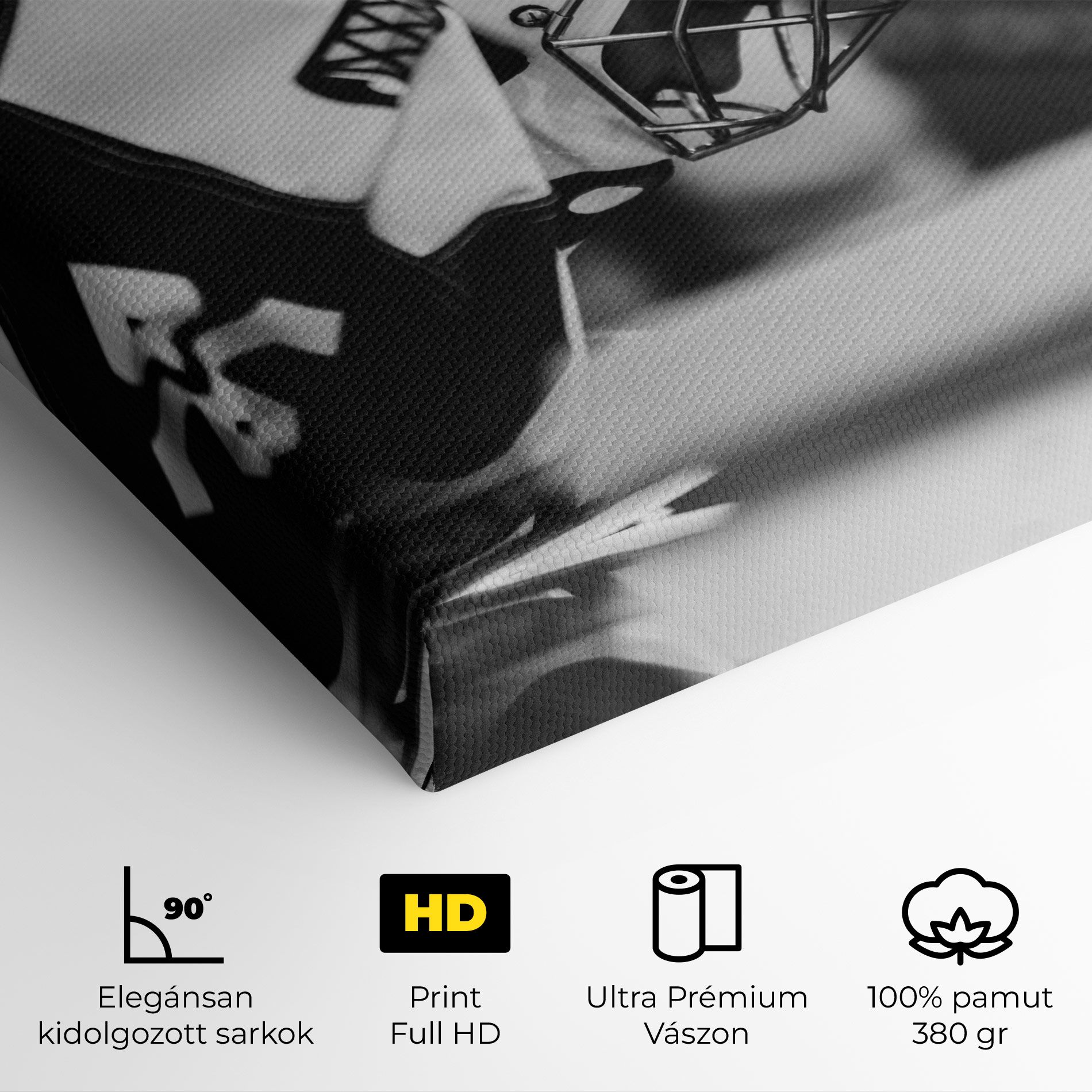 Black White Hockey mockup 4