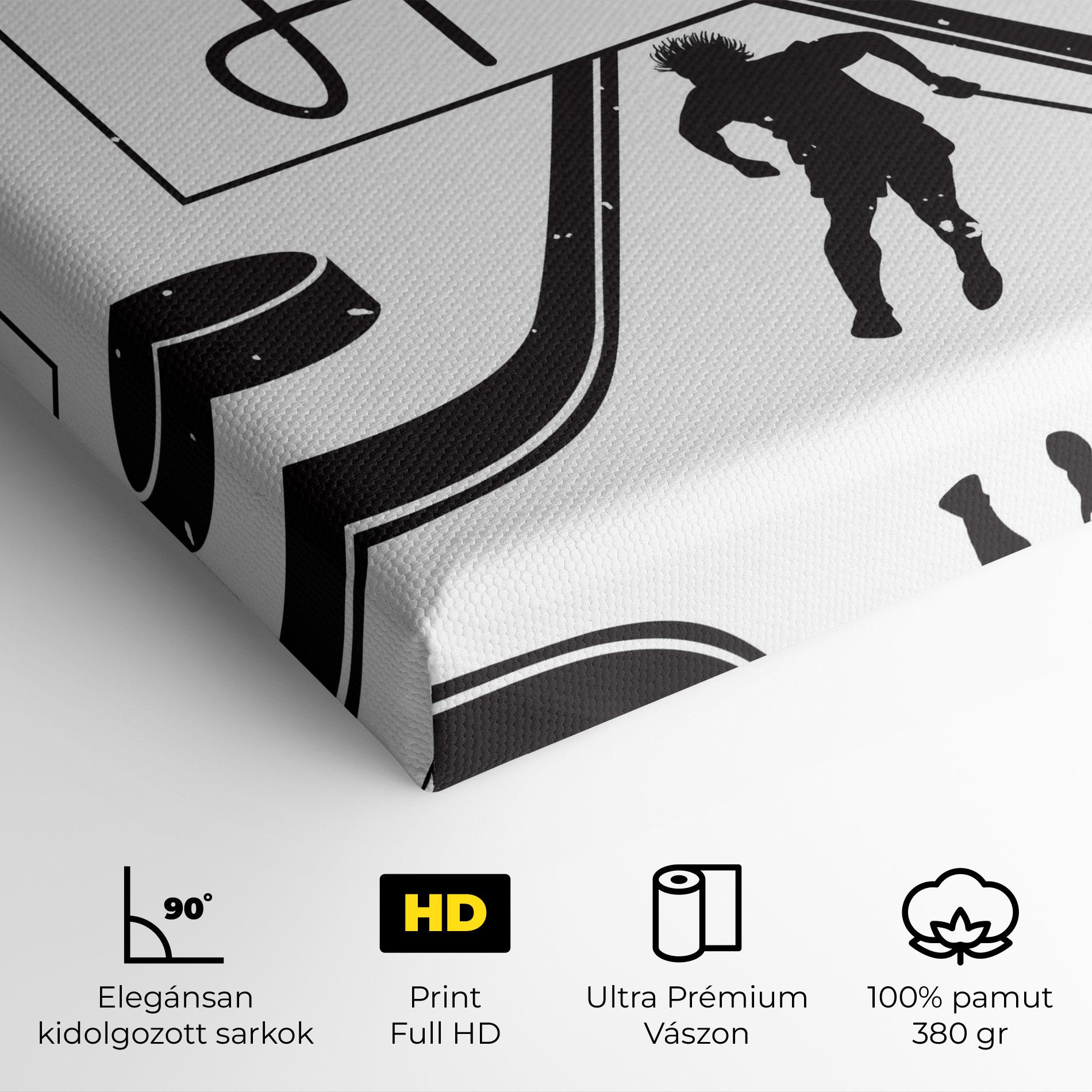 Vászonkép Hockey Stick mockup 4