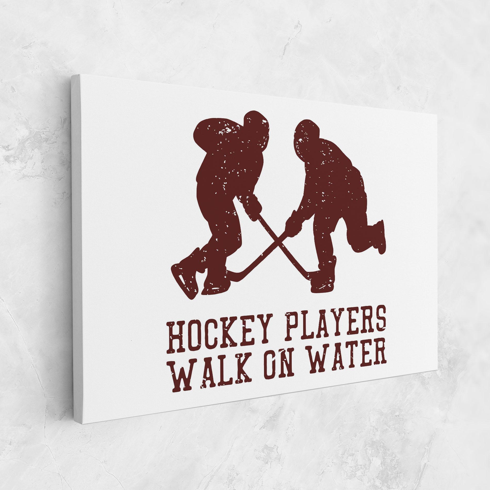 Vászonkép Hockey Walk mockup 1