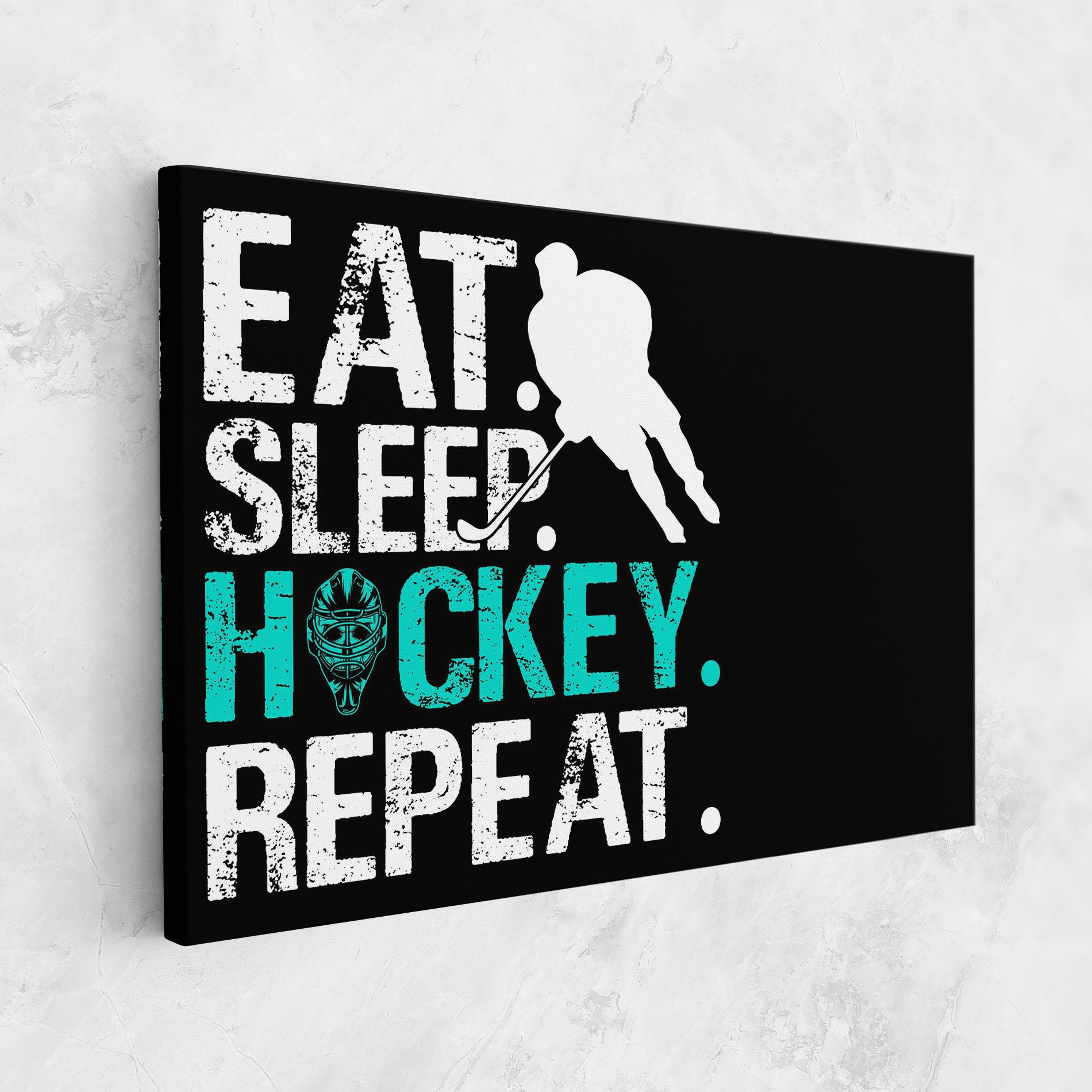 Vászonkép Sleep Hockey mockup 1