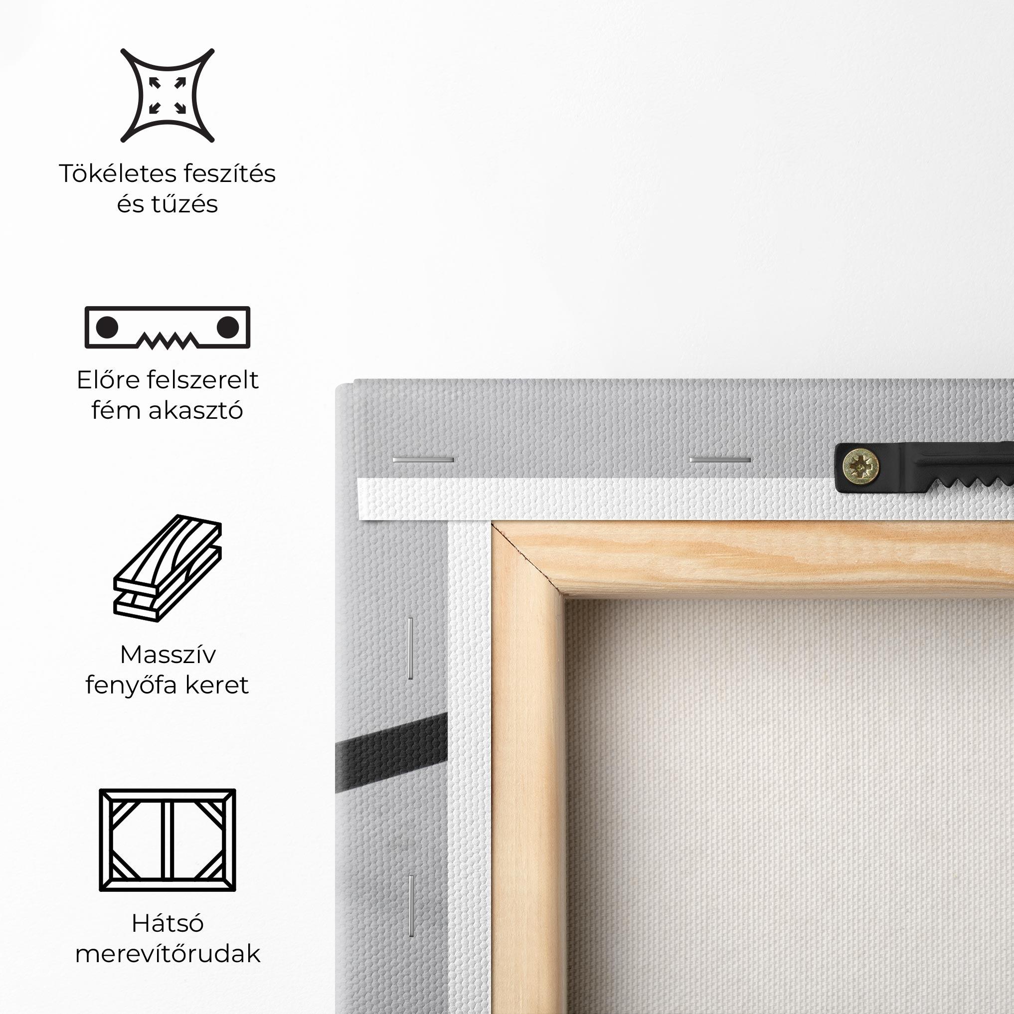 Vászonkép Hockey Puck mockup 5