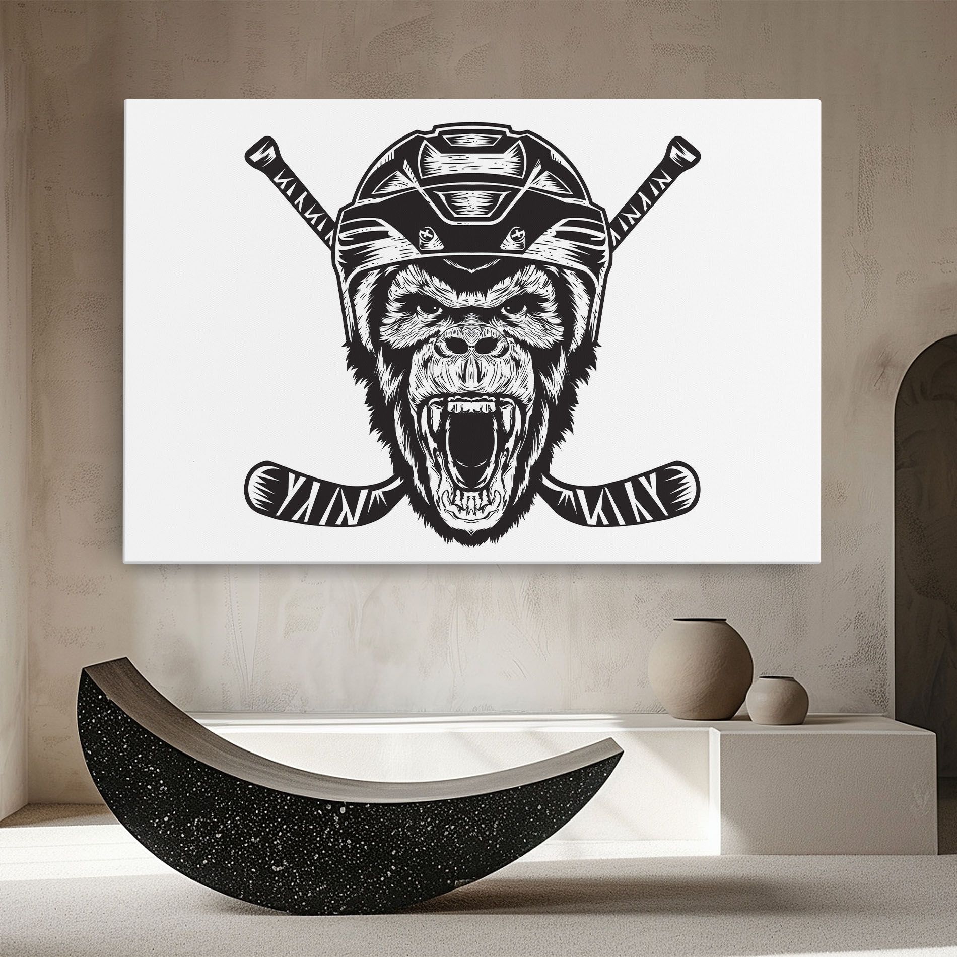 Monkey Hockey mockup 8