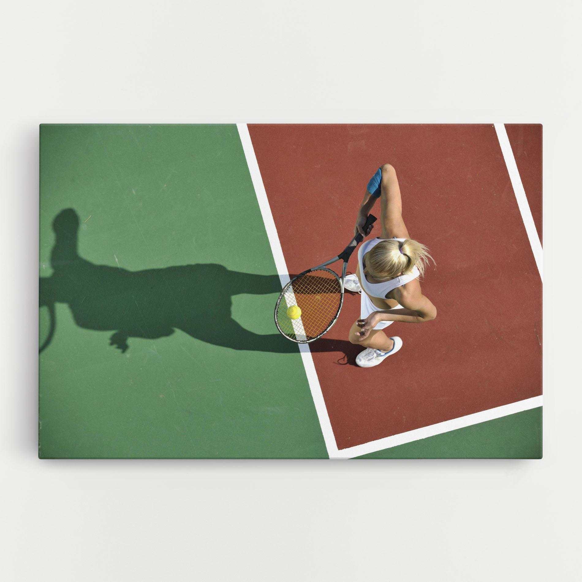 Vászonkép Outdoor Tennis mockup 0