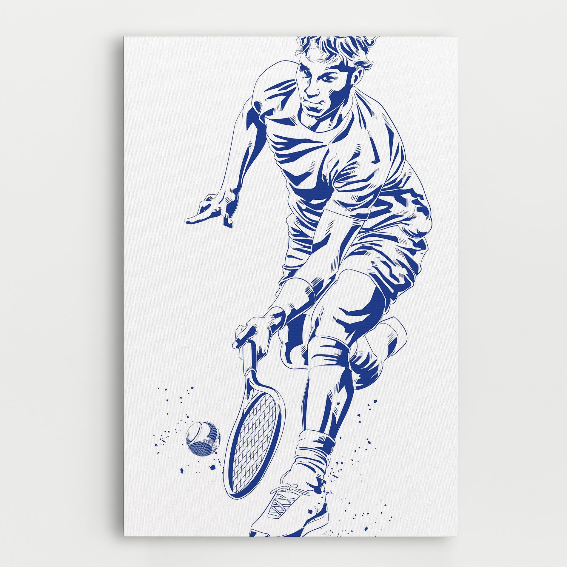 Blue Tennis mockup 0