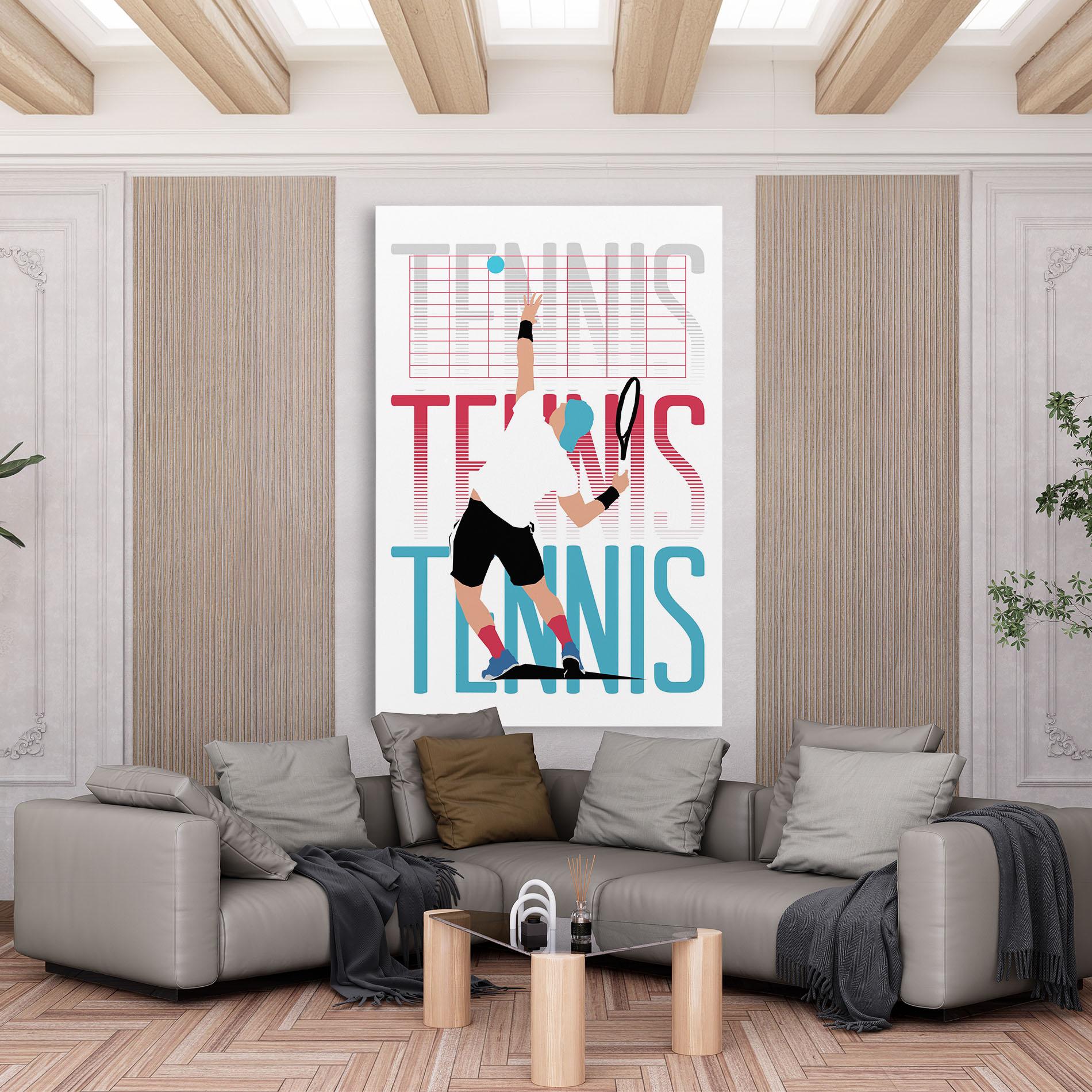 Vászonkép Tennis Ball Jump mockup 6