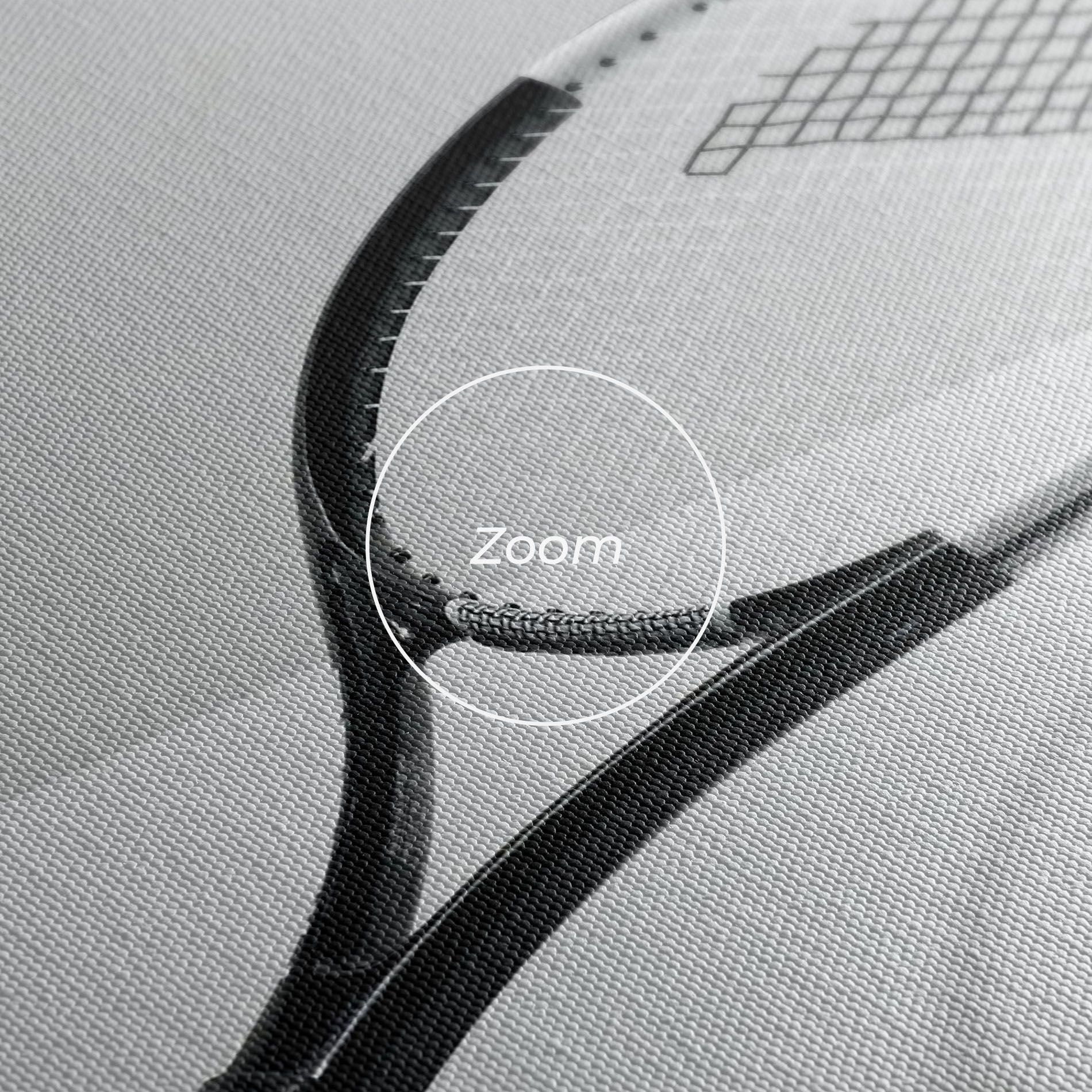 Floating Tennis Racket mockup 3