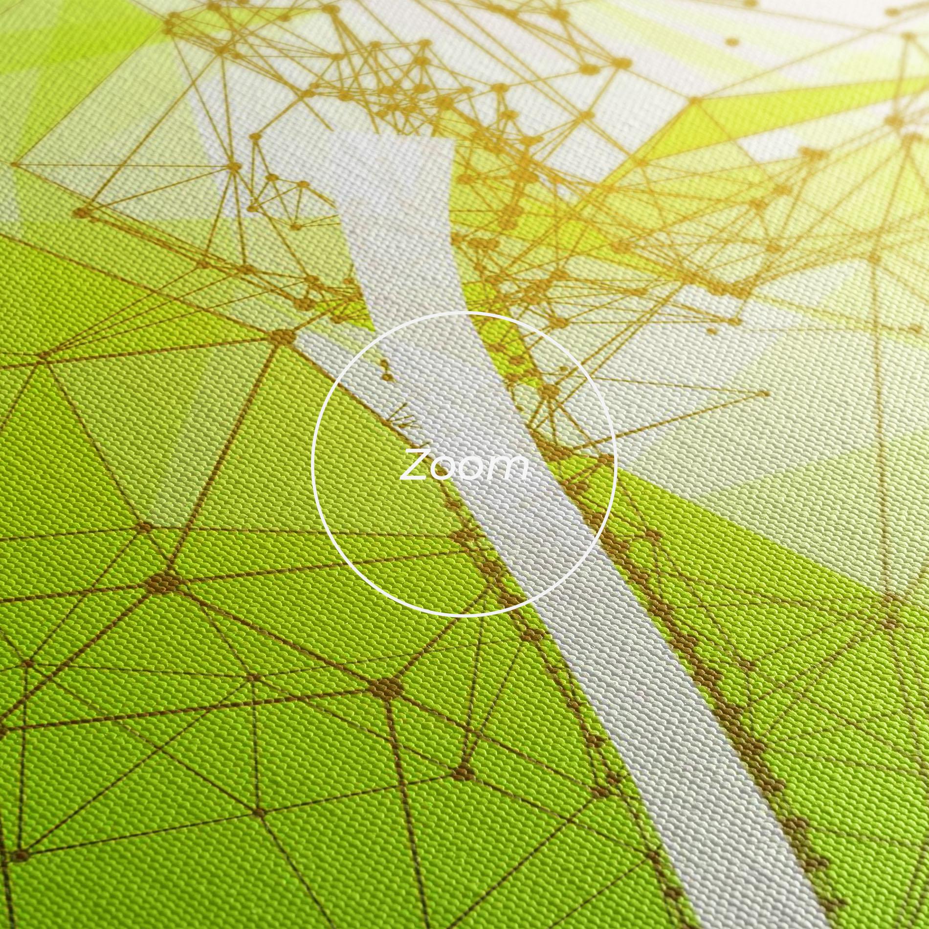 Vászonkép Green Line Tennis mockup 3