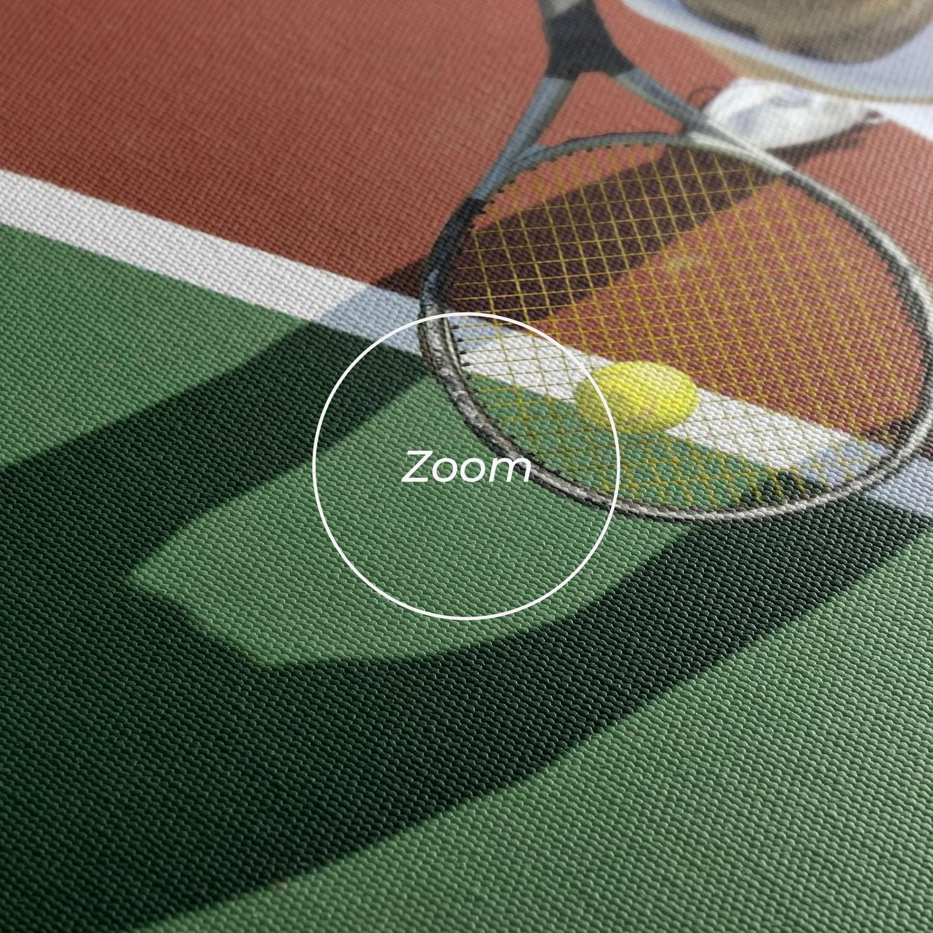 Vászonkép Outdoor Tennis mockup 3