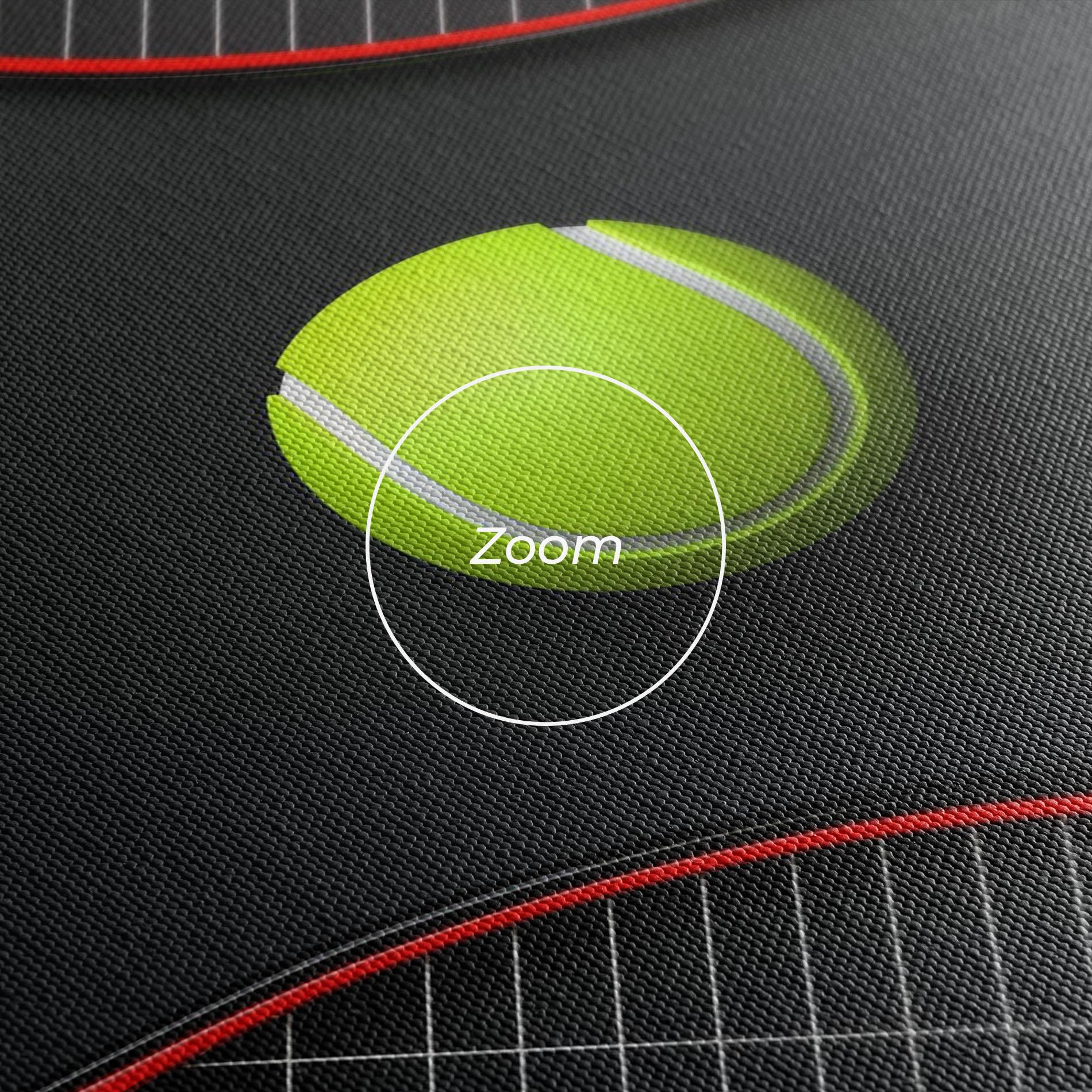 Vászonkép Red Tennis Rackets mockup 3