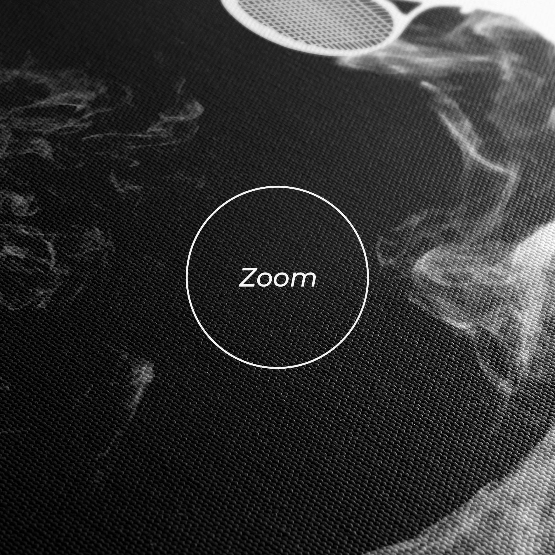 Vászonkép Tennis Spoke White mockup 3