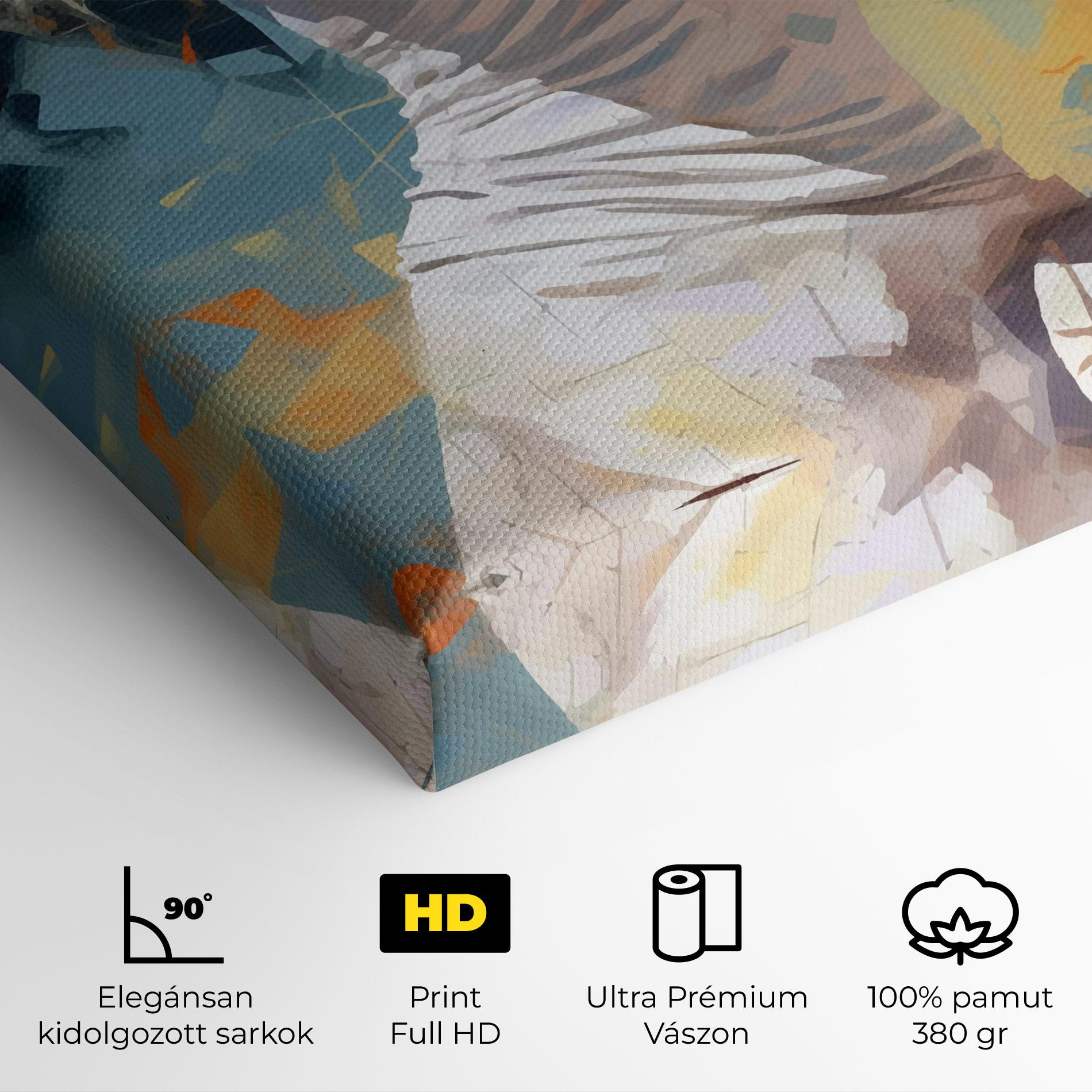 Vászonkép Blonde Tennis Girl mockup 4