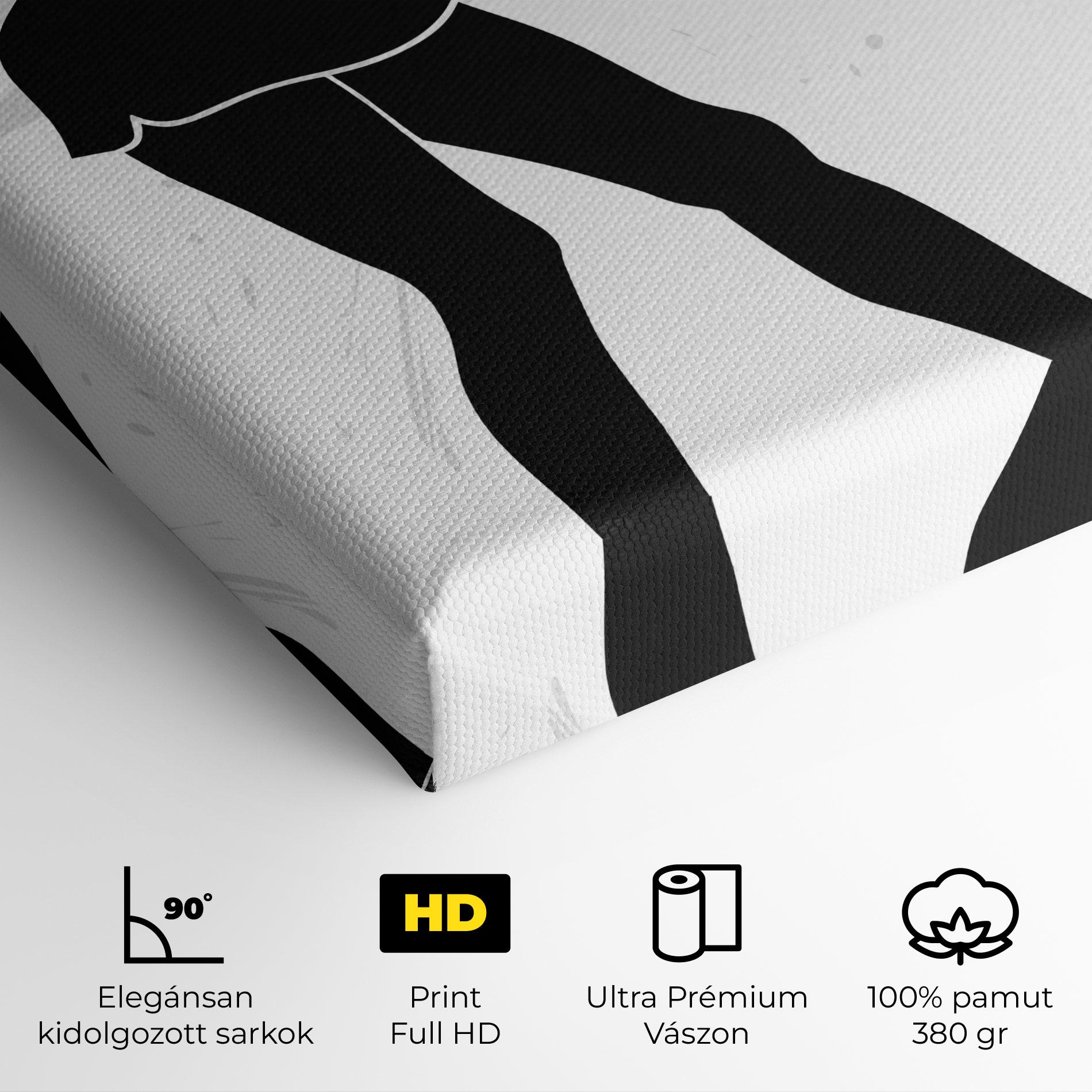 Vászonkép Female Tennis Player mockup 4