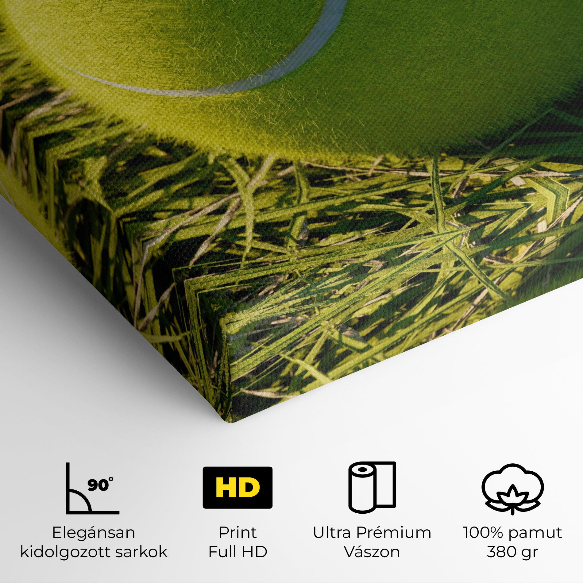Green Tennis Ball mockup 4