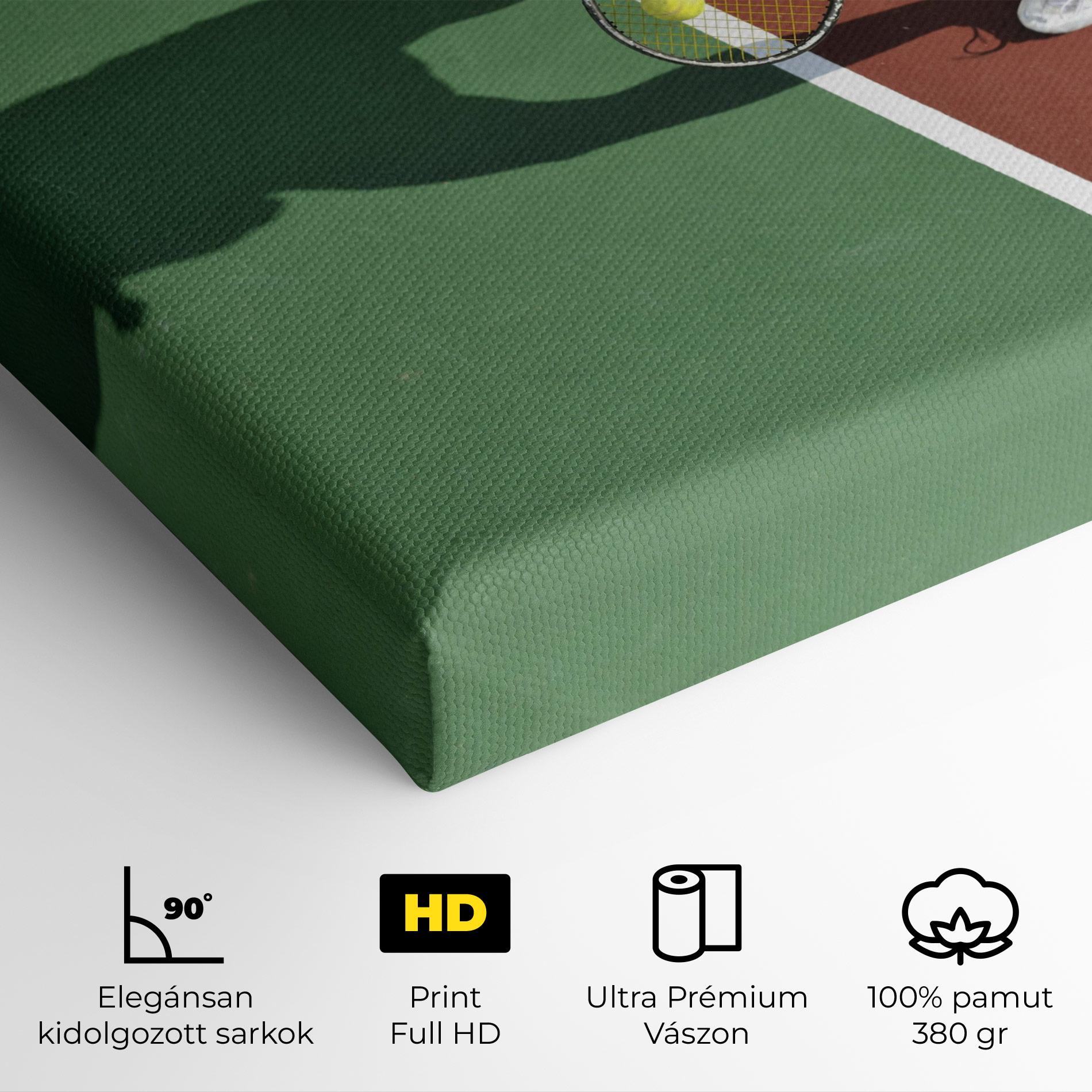 Vászonkép Outdoor Tennis mockup 4