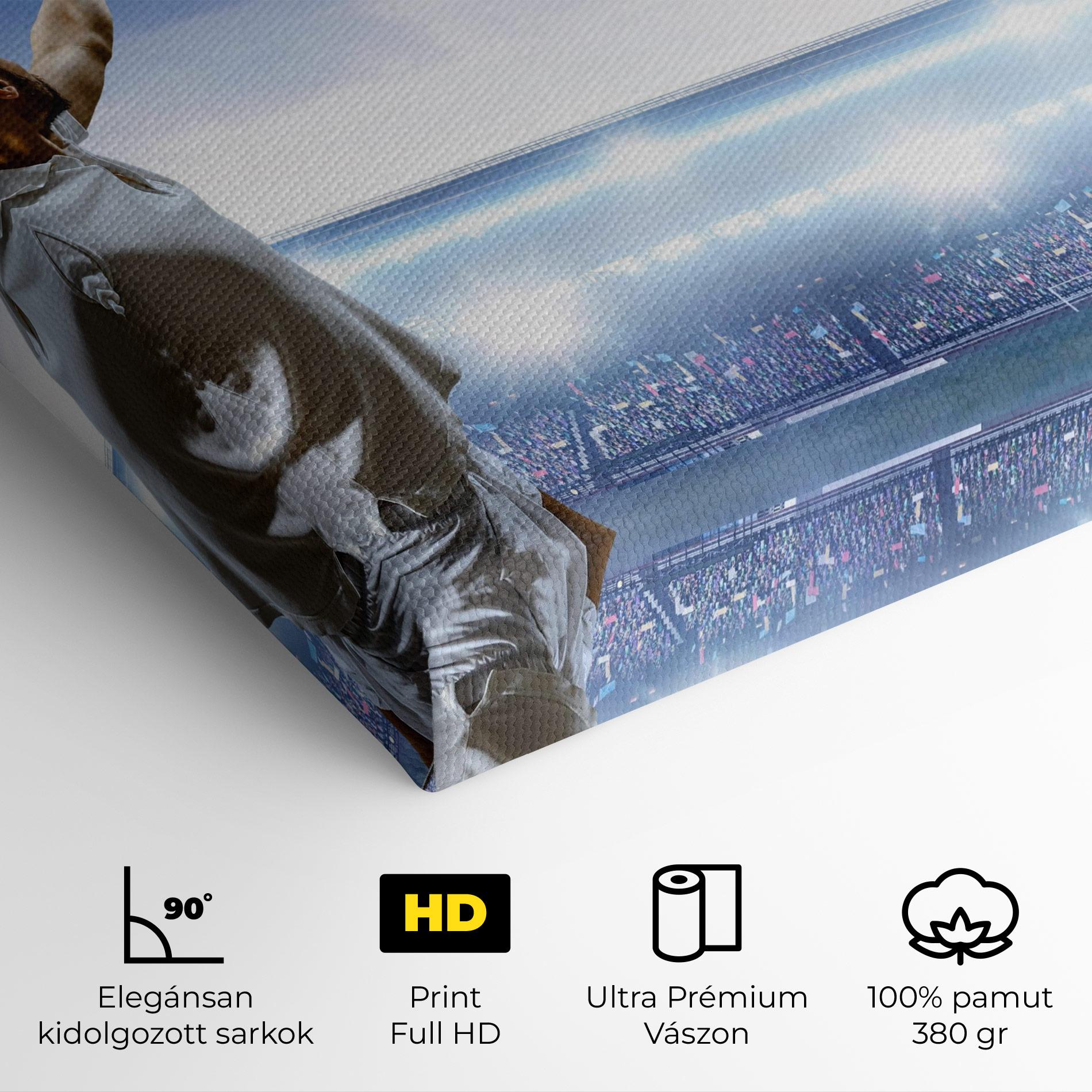 Vászonkép Stadium Tennis Player mockup 4