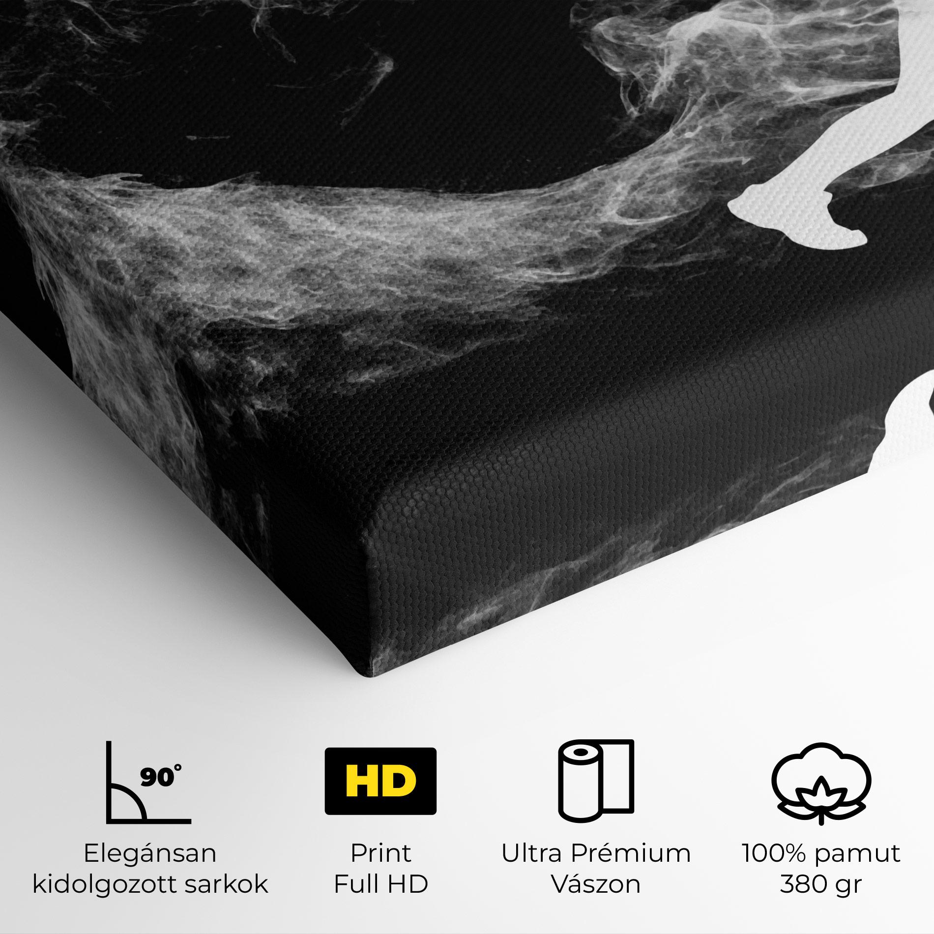 Vászonkép Tennis Spoke White mockup 4