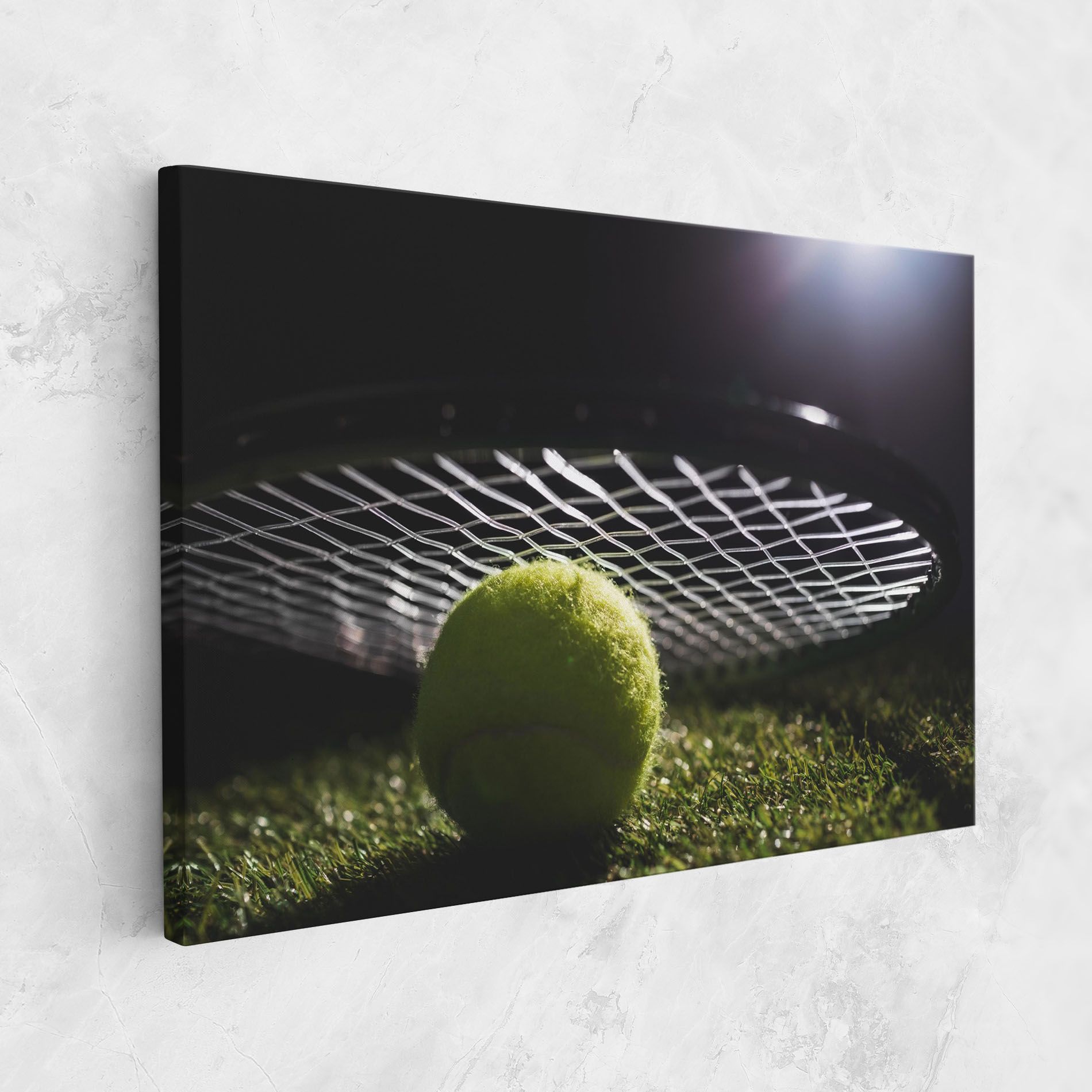 Close Up Tennis Ball mockup 1