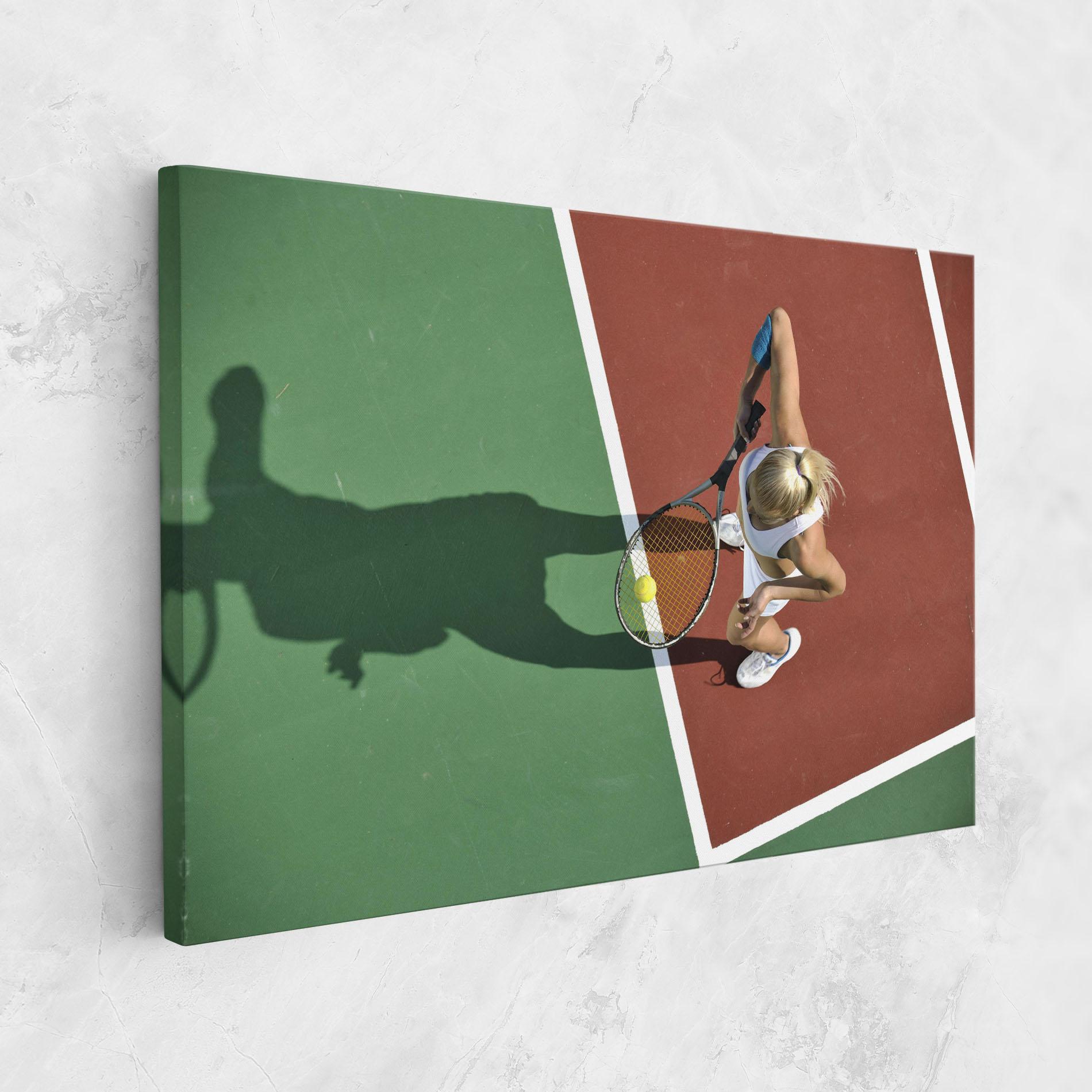 Vászonkép Outdoor Tennis mockup 1