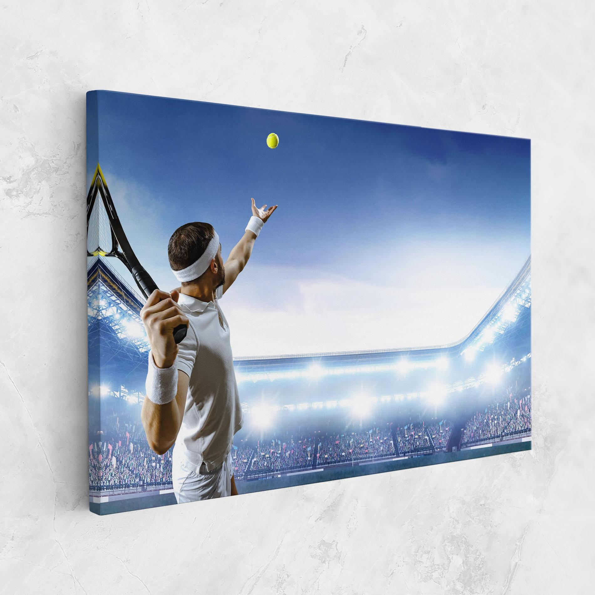 Vászonkép Stadium Tennis Player mockup 1