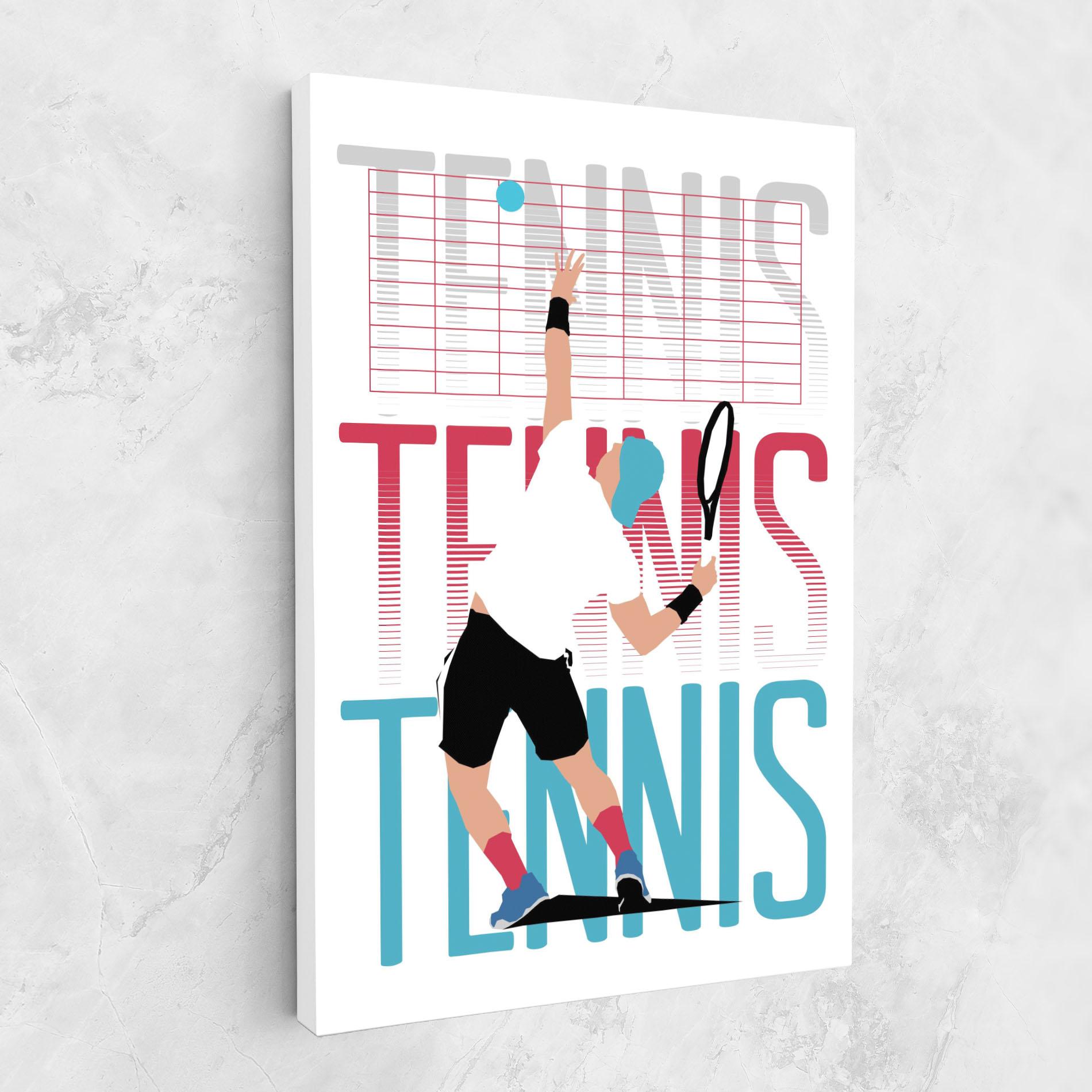 Vászonkép Tennis Ball Jump mockup 1