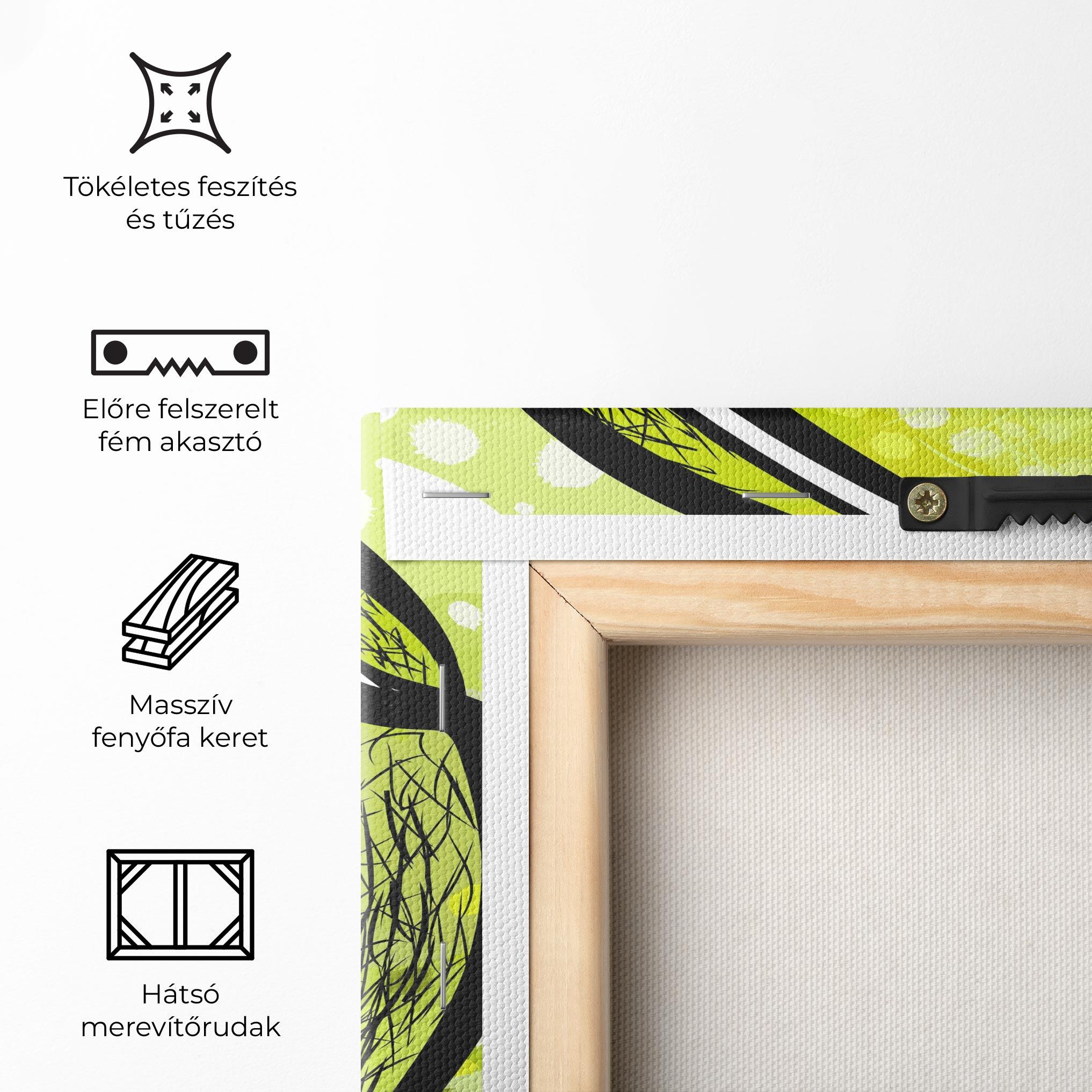 Vászonkép Big Tennis Ball mockup 5