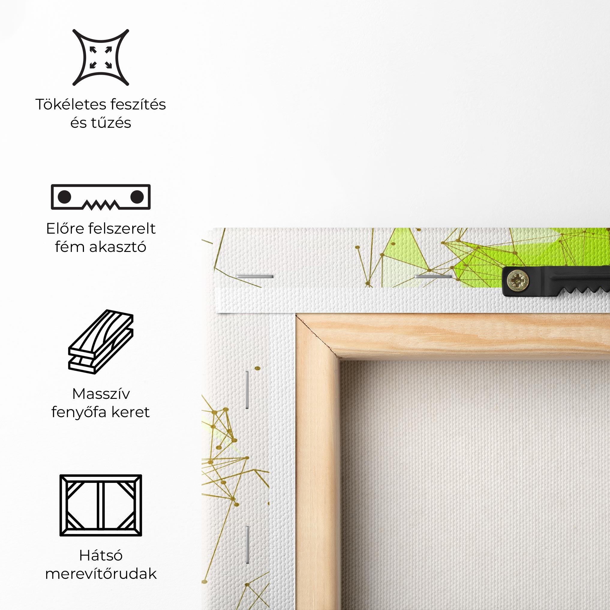 Vászonkép Green Line Tennis mockup 5