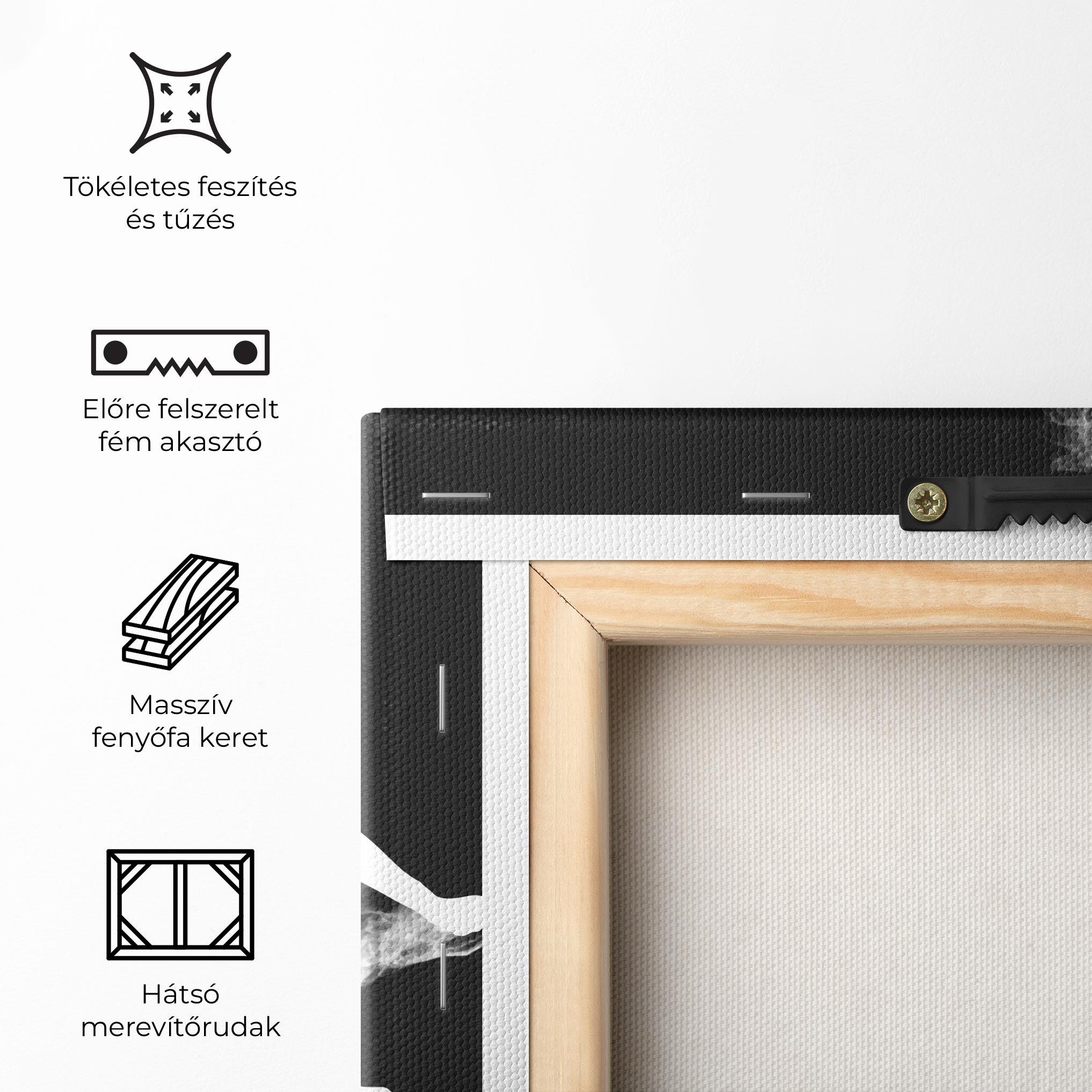 Vászonkép Tennis White Smoke mockup 5