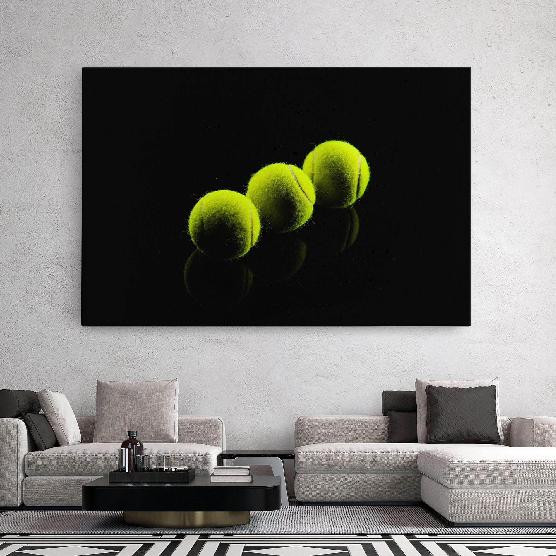 Vászonkép 3 Tennis Balls mockup 2