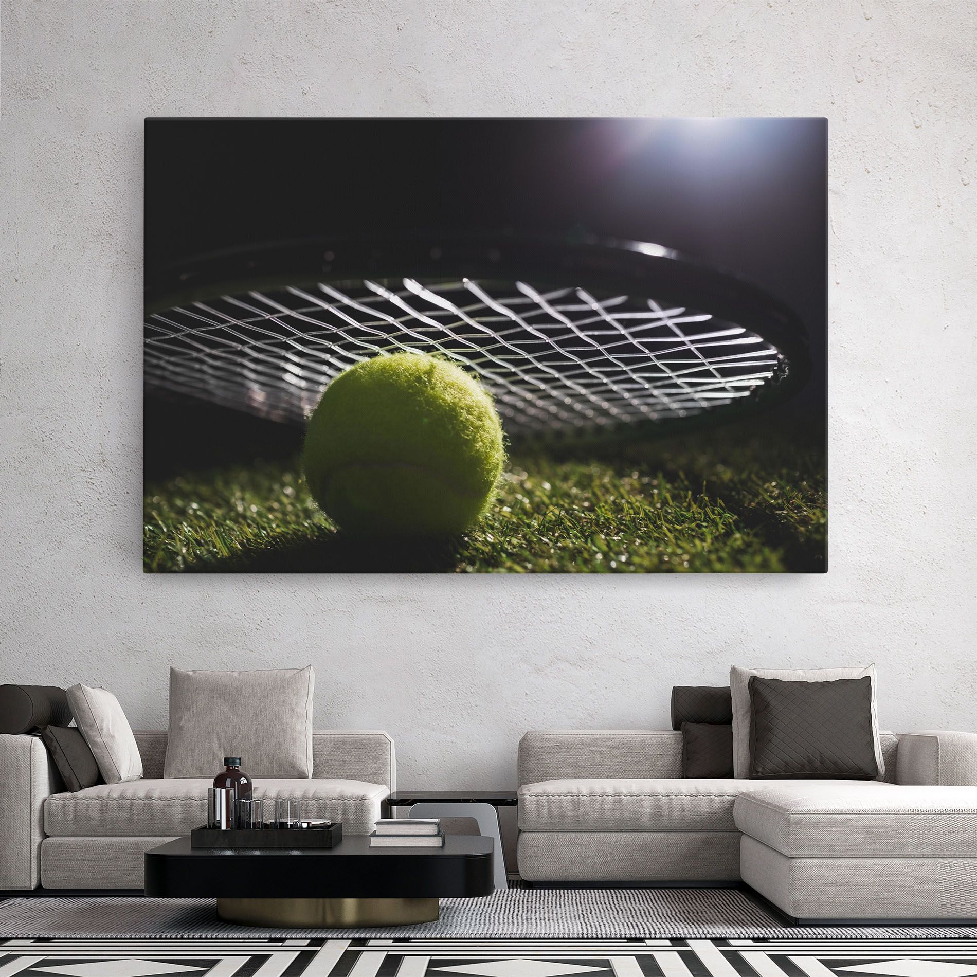 Close Up Tennis Ball mockup 2