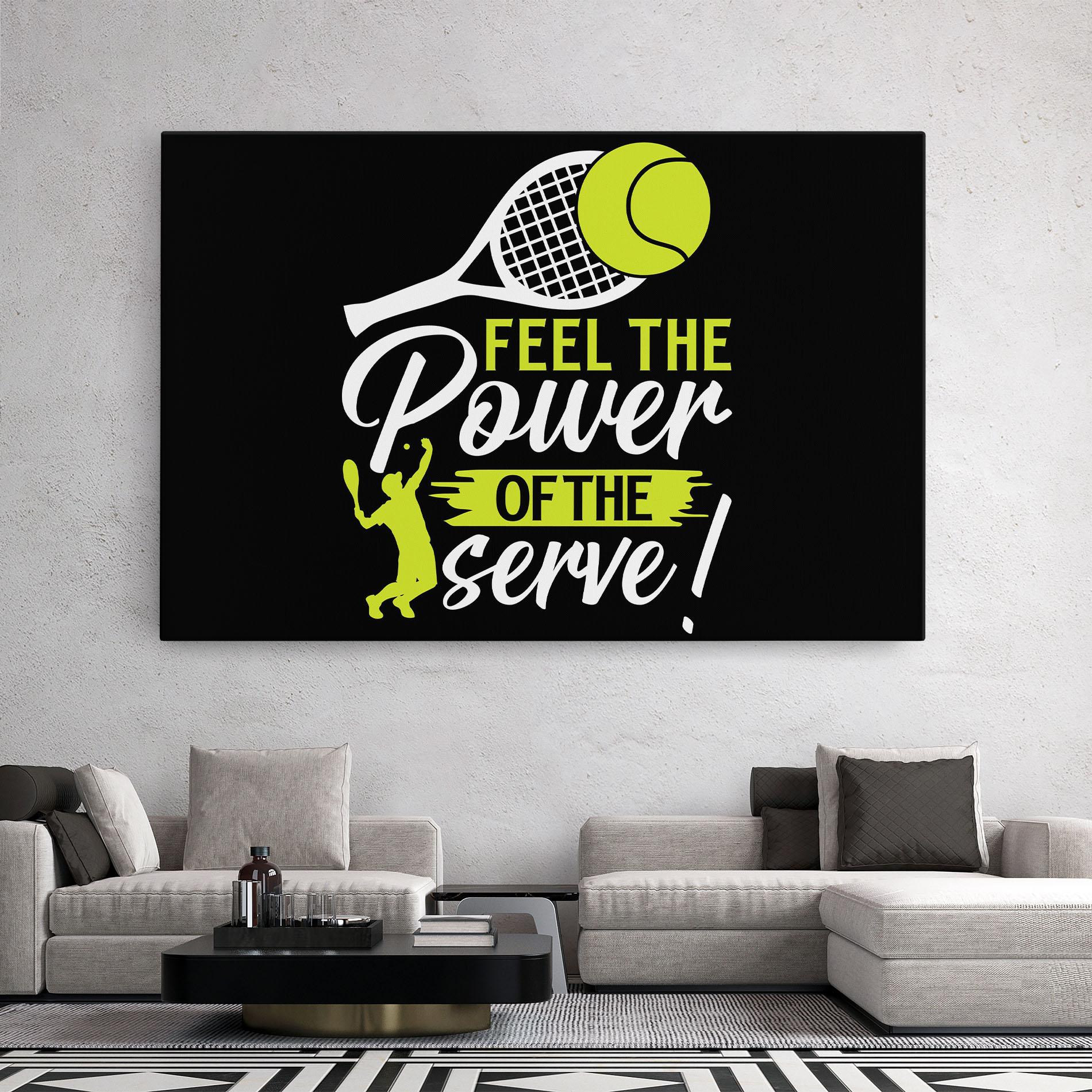 Vászonkép Power Serve mockup 2