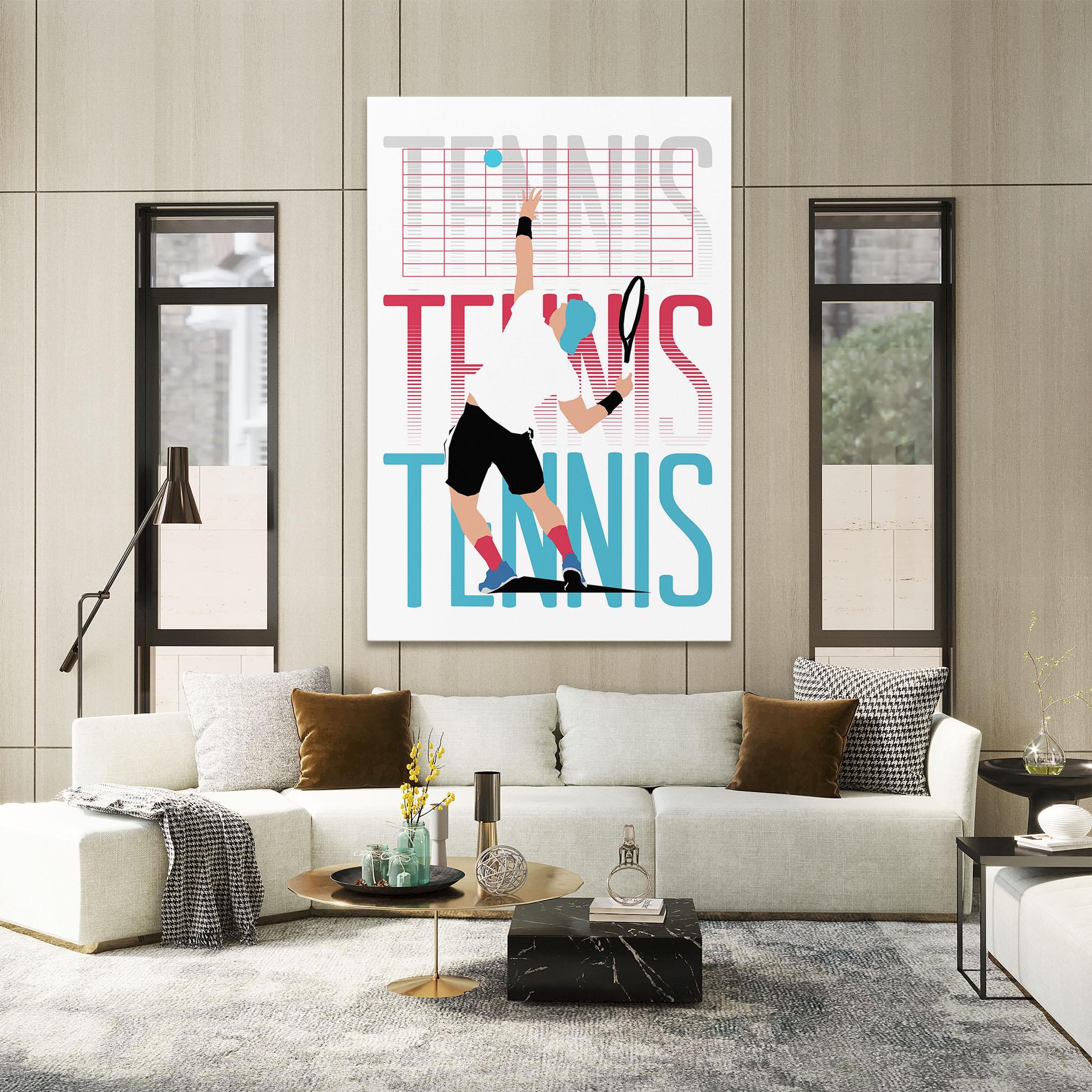 Vászonkép Tennis Ball Jump mockup 2