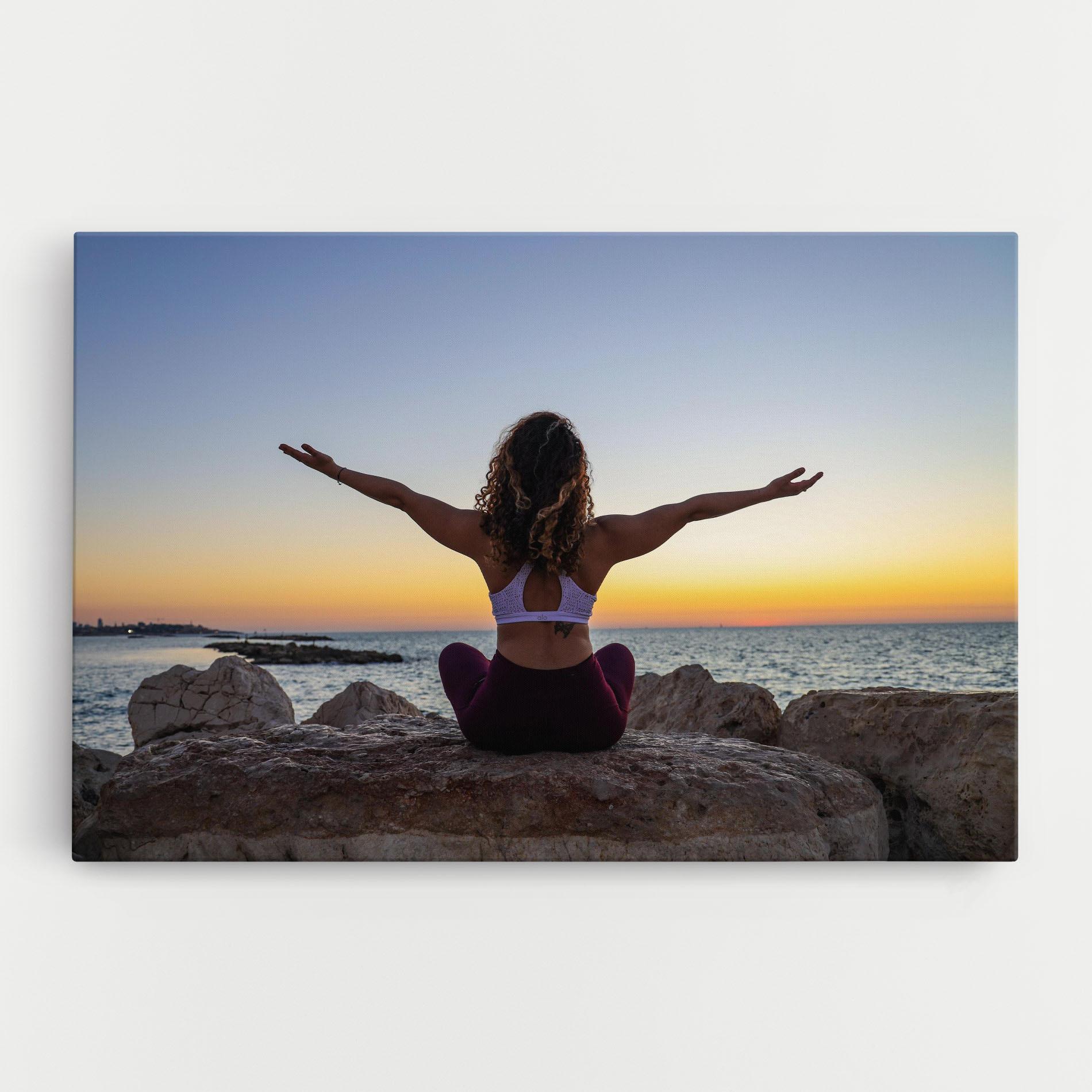 Vászonkép Calm Asana mockup 0