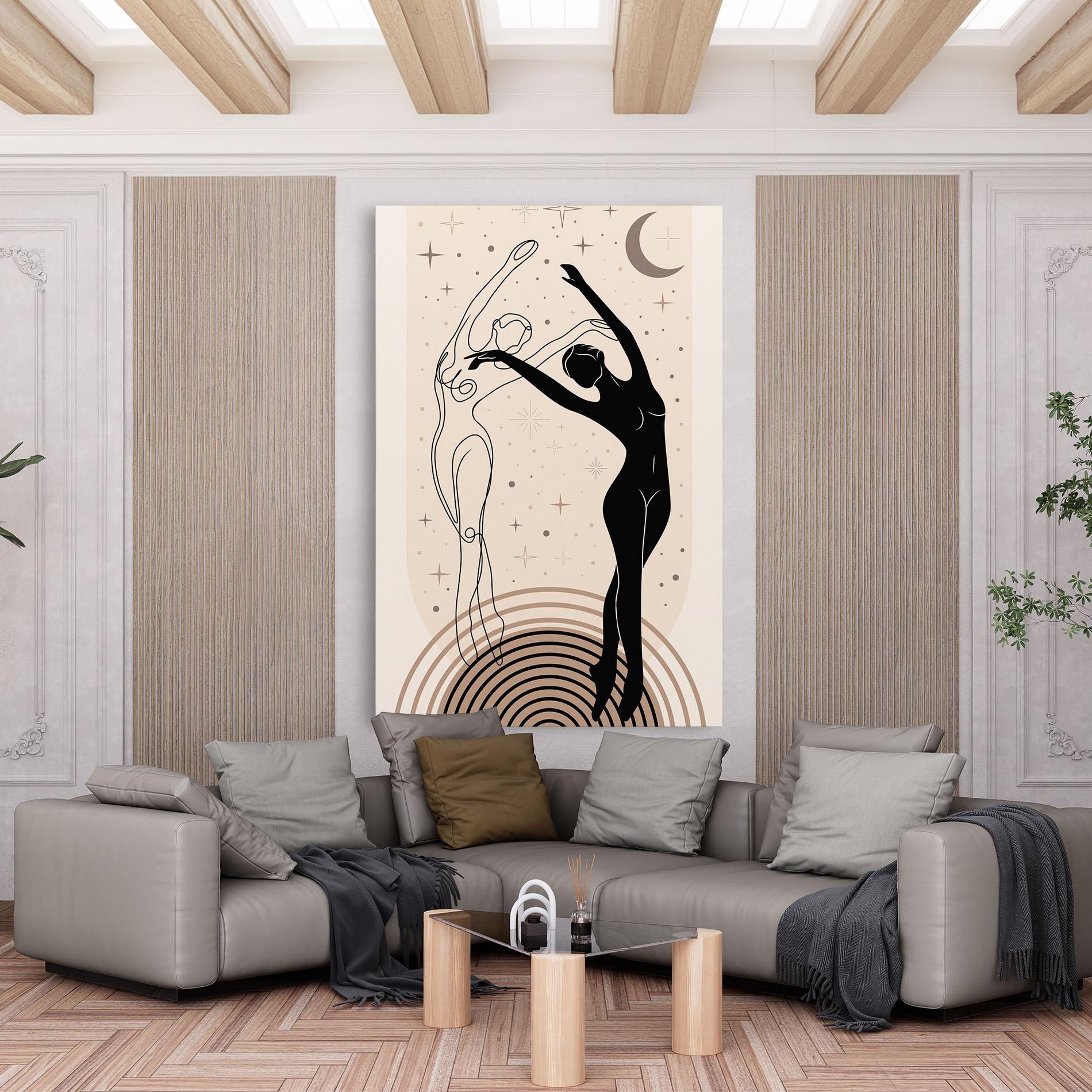 Vászonkép Balance Yoga mockup 6