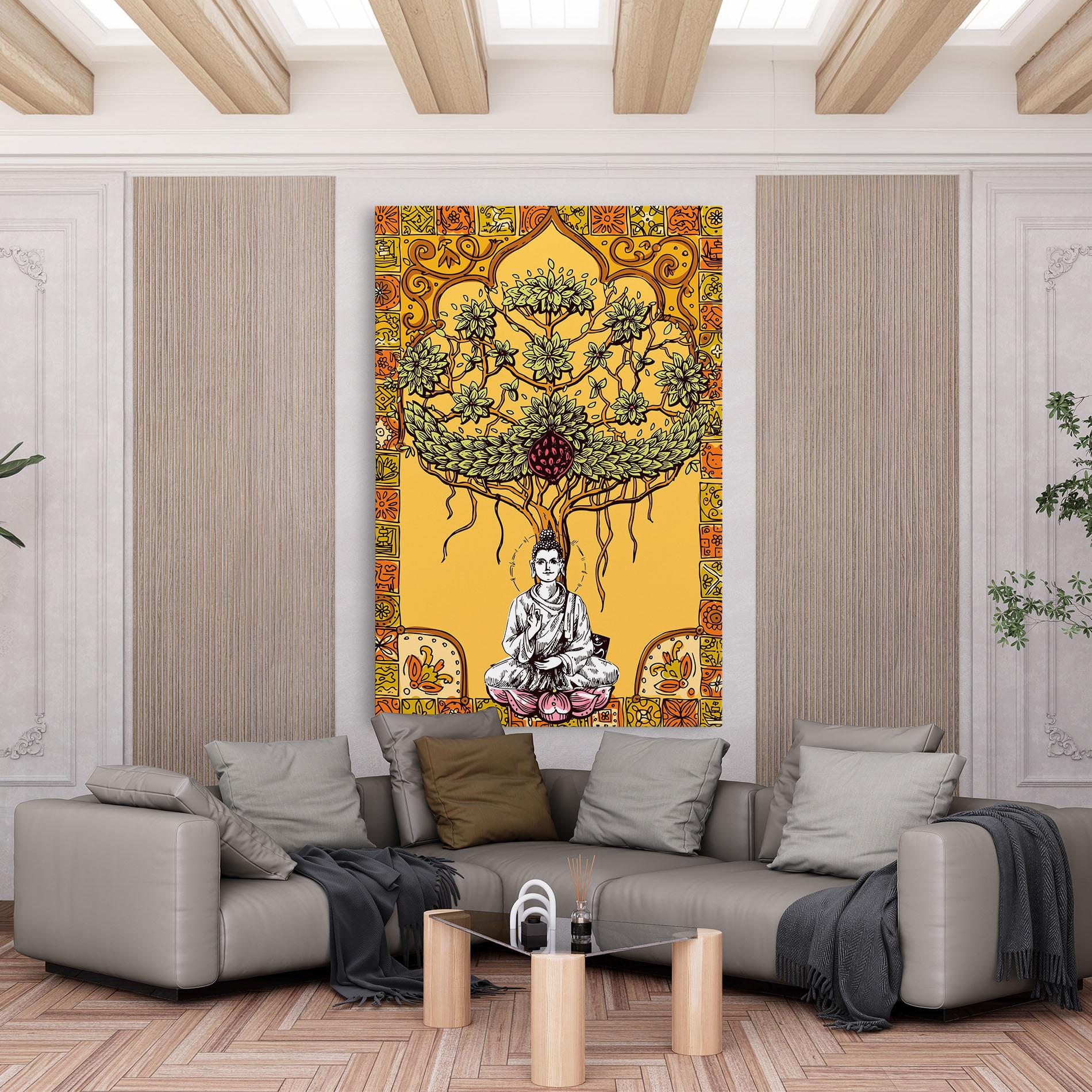 Vászonkép Meditation Three mockup 6