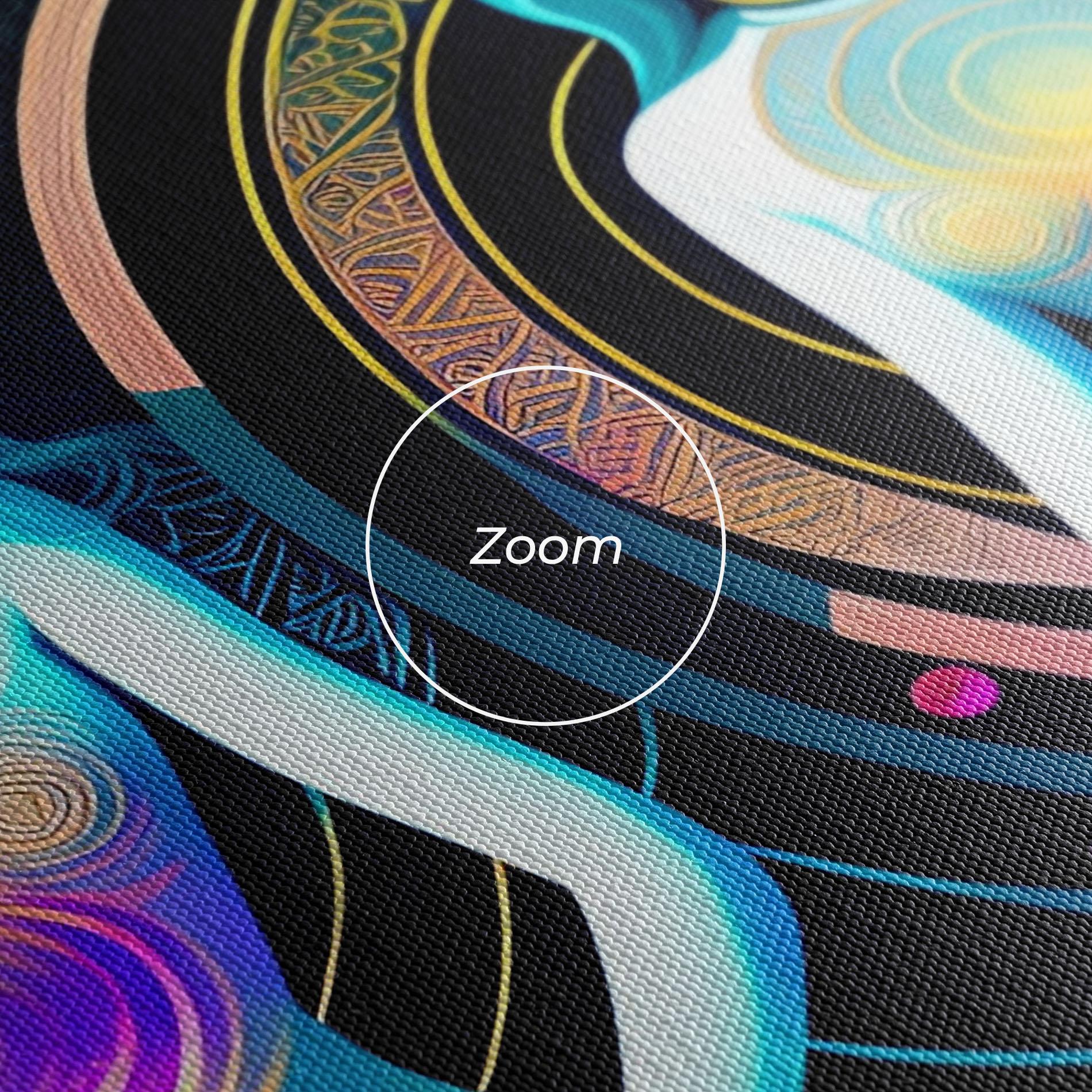 Vászonkép Clolorful Illustrations mockup 3