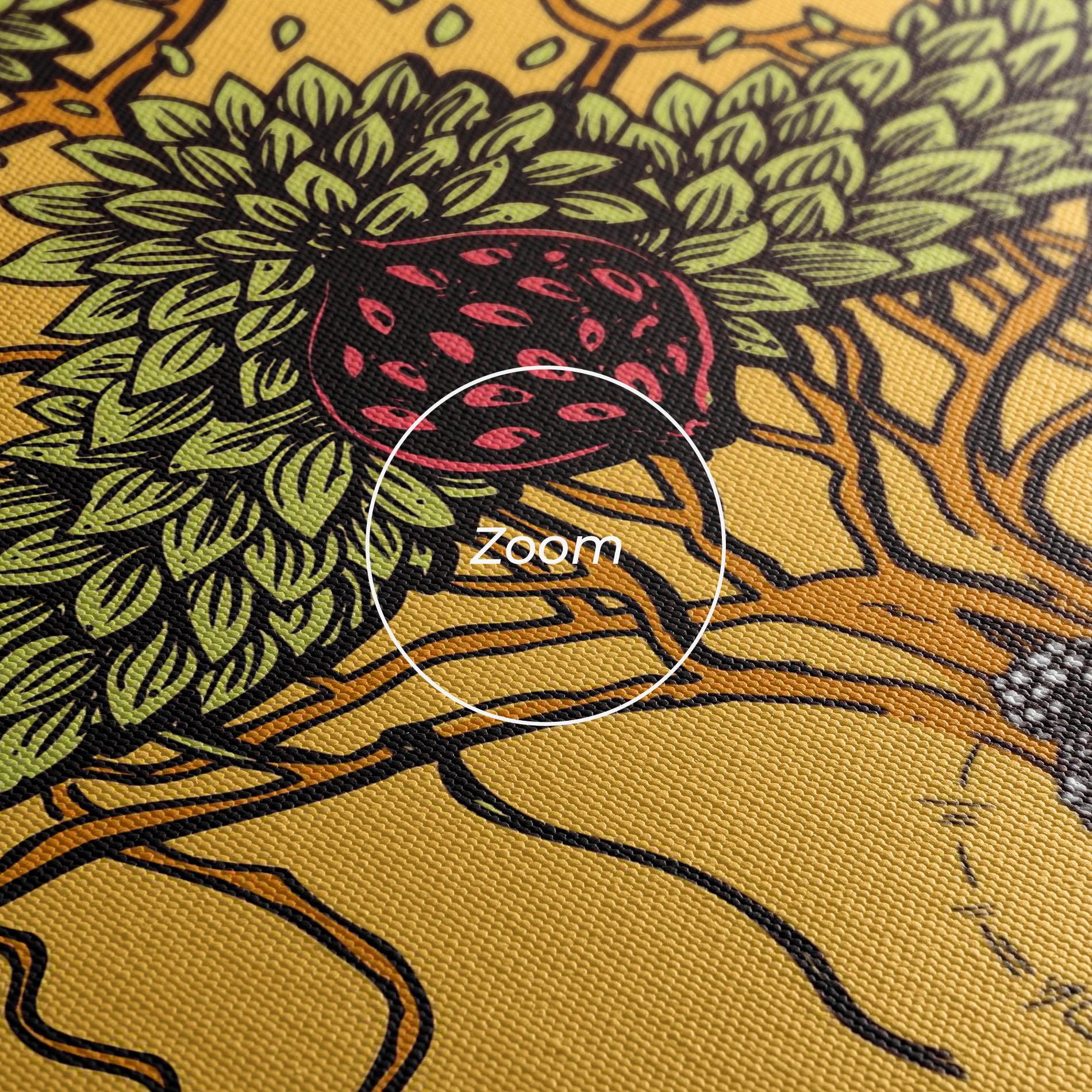 Vászonkép Meditation Three mockup 3