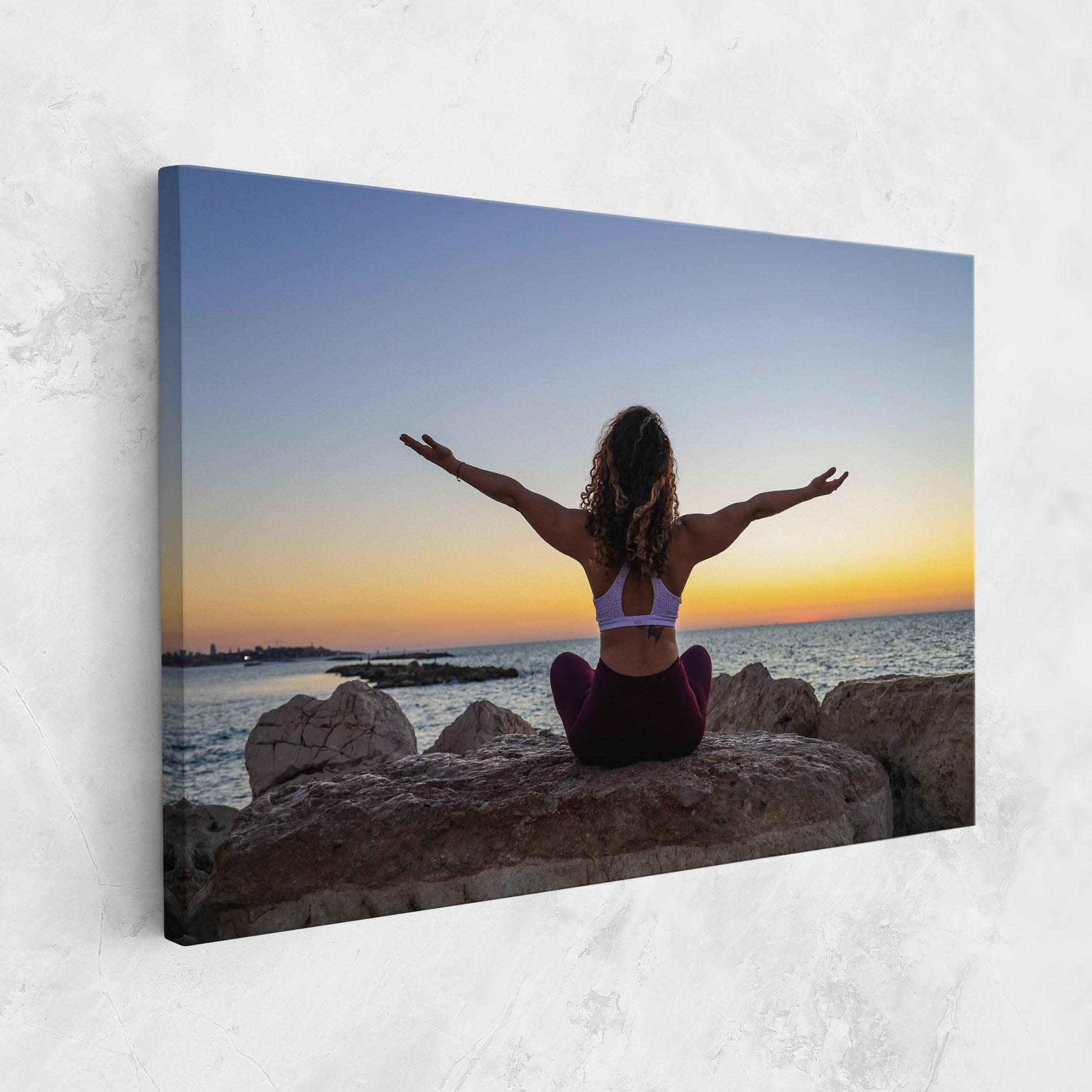 Vászonkép Calm Asana mockup 1
