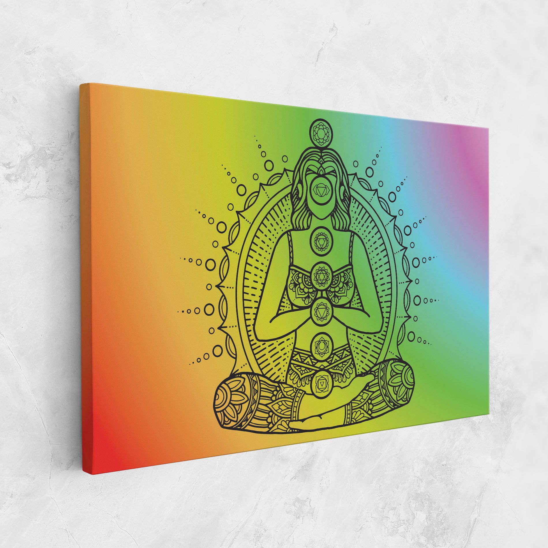 Girl Meditation mockup 1