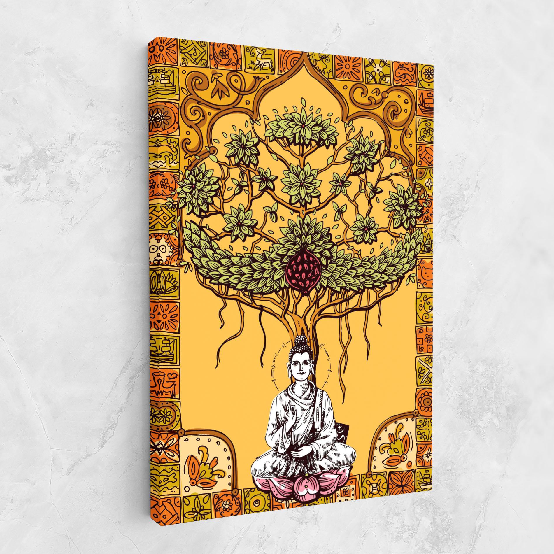 Vászonkép Meditation Three mockup 1