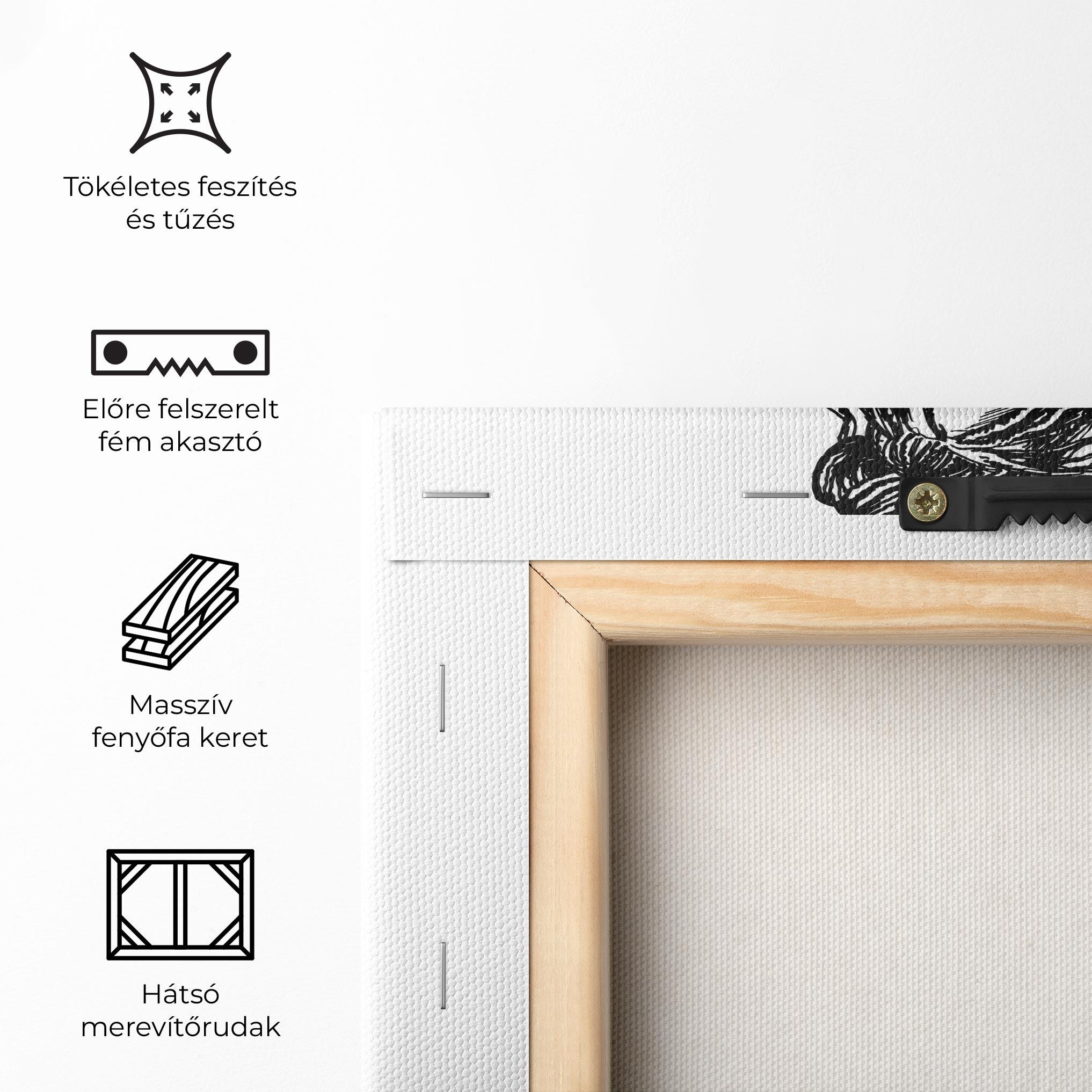 Vászonkép Focused Meditation mockup 5