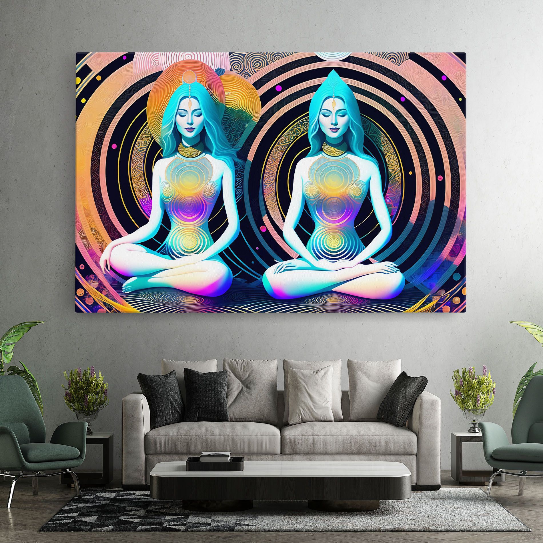 Clolorful Illustrations mockup 7