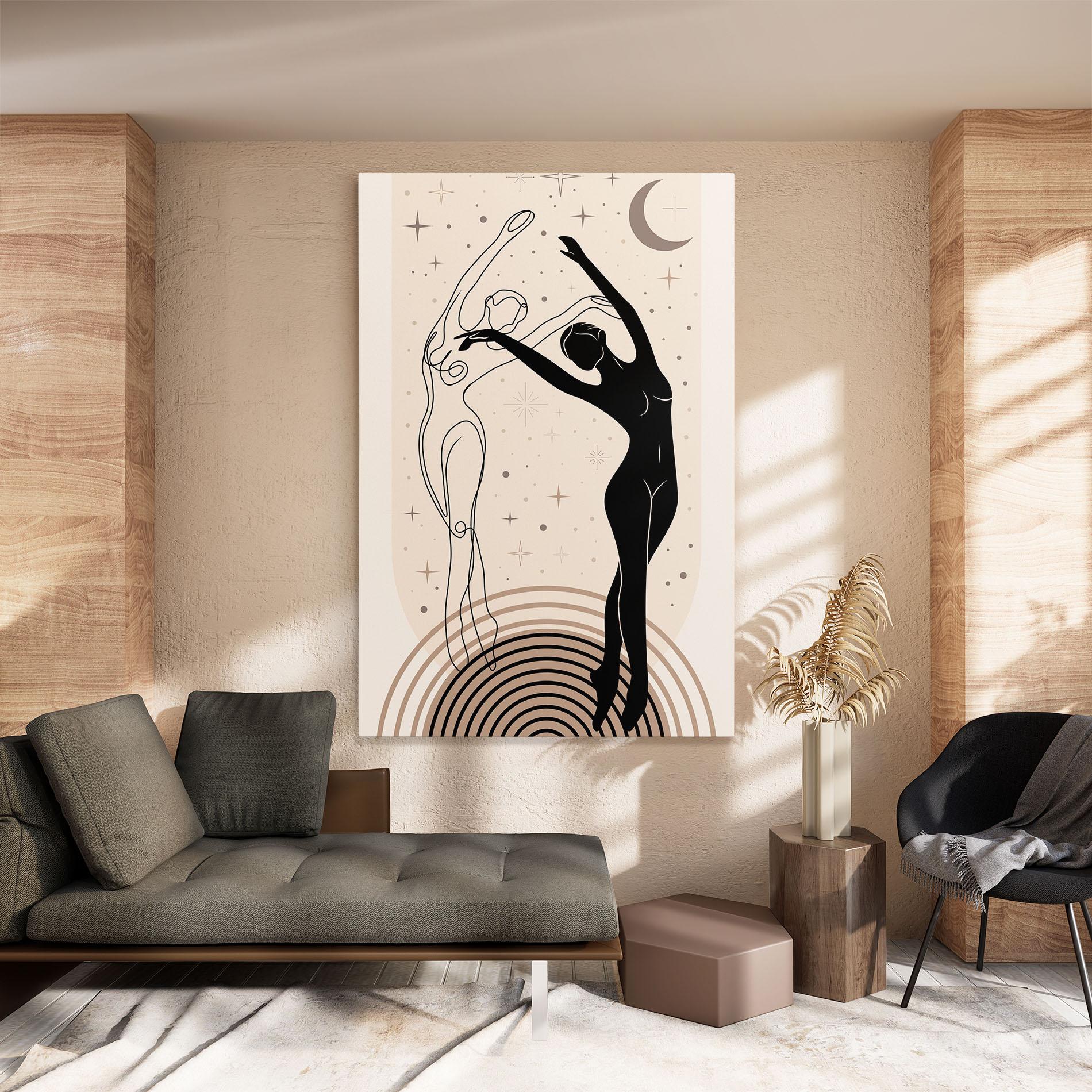 Vászonkép Balance Yoga mockup 8