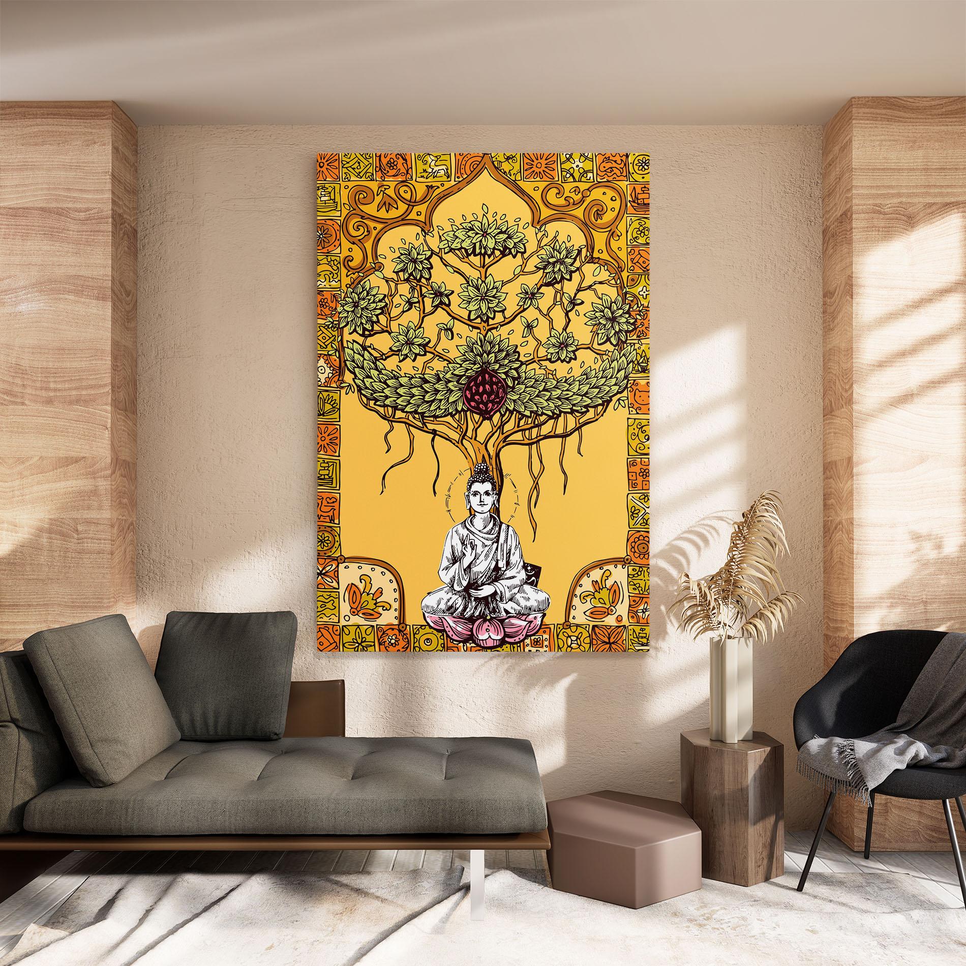 Vászonkép Meditation Three mockup 8