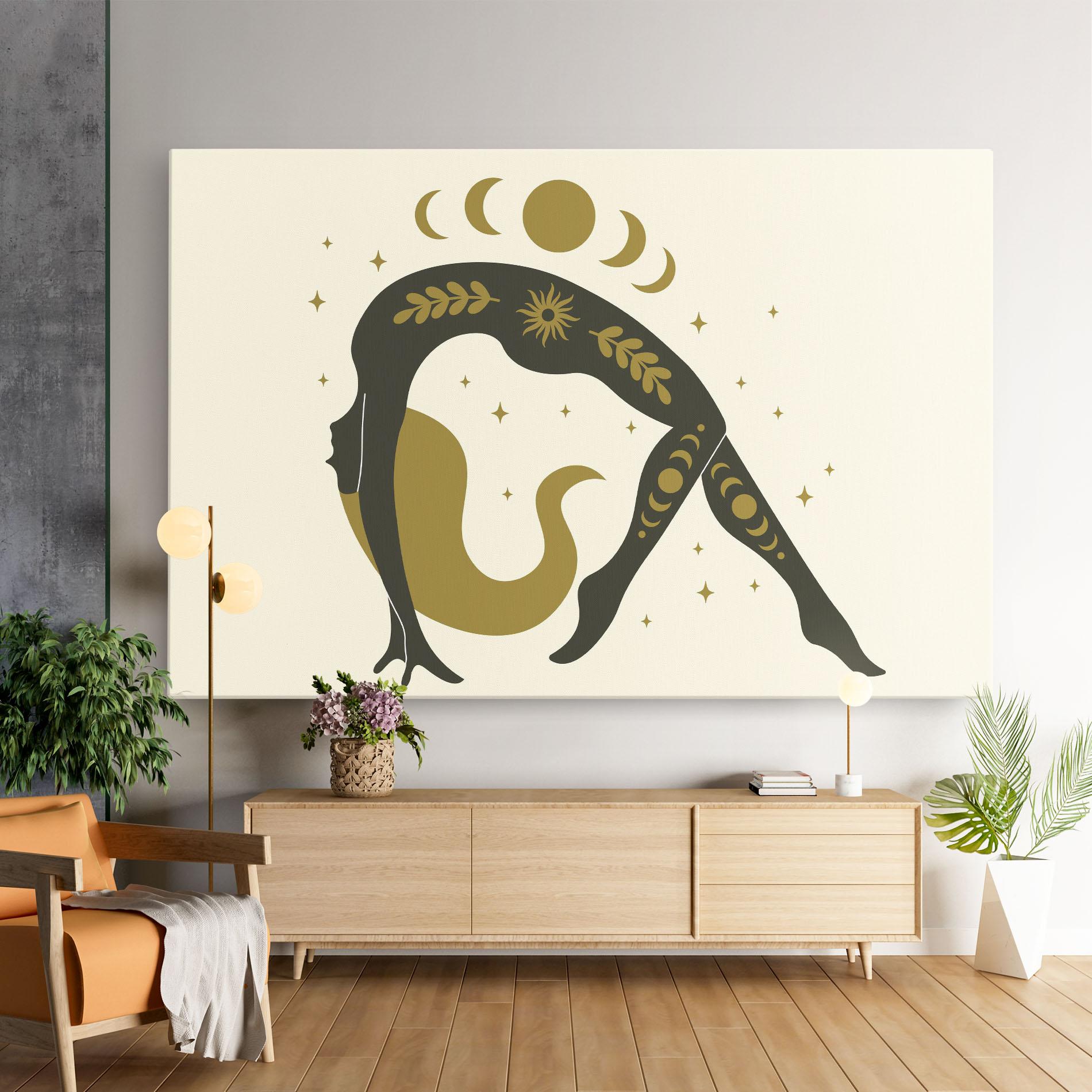 Vászonkép Chamatkarasana mockup 9