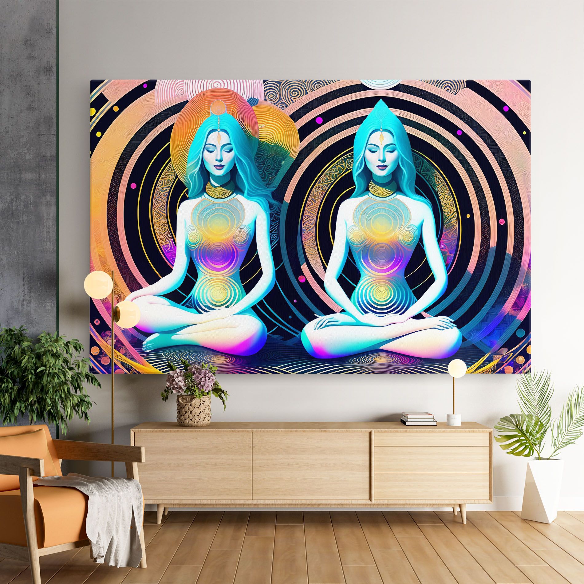 Clolorful Illustrations mockup 9