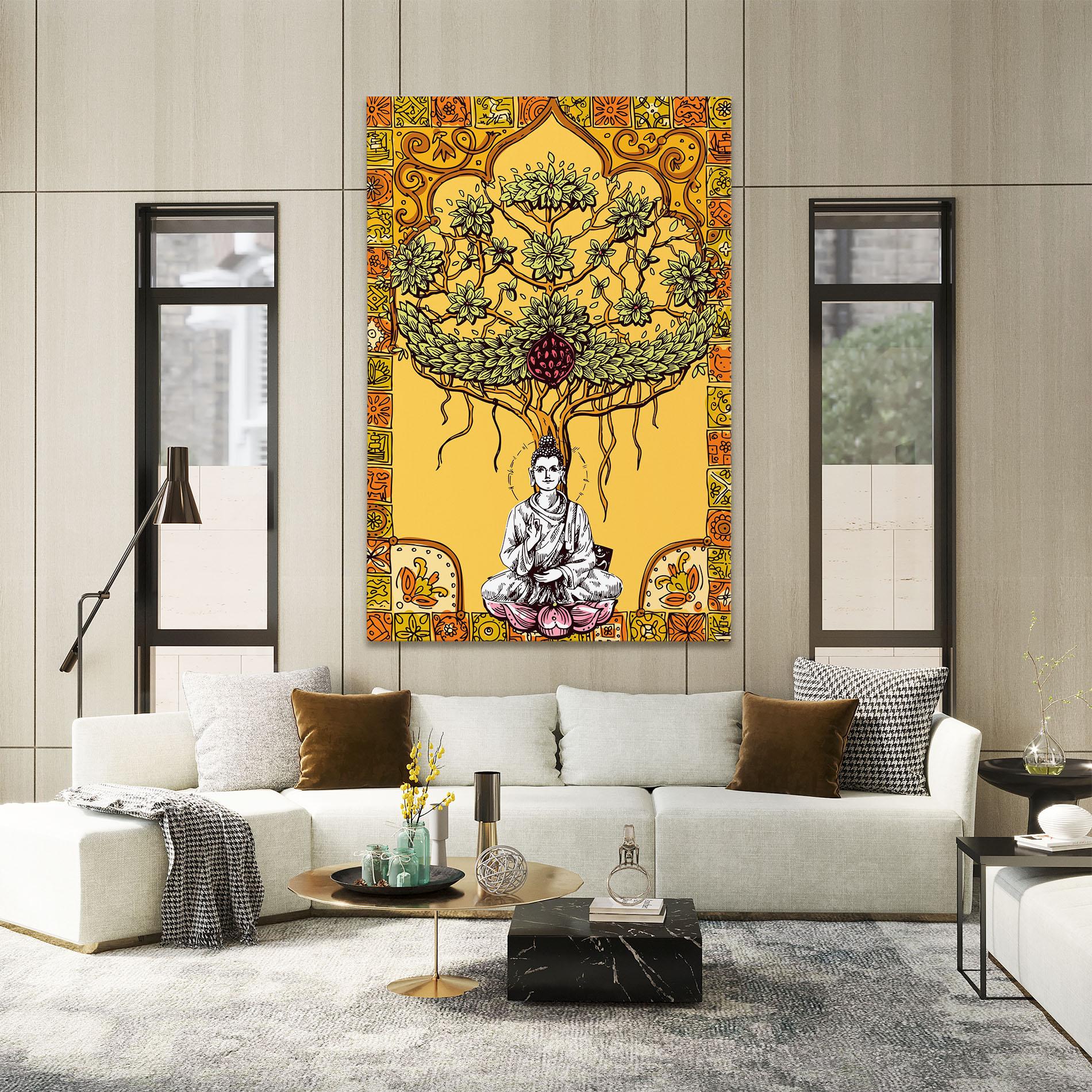 Vászonkép Meditation Three mockup 2