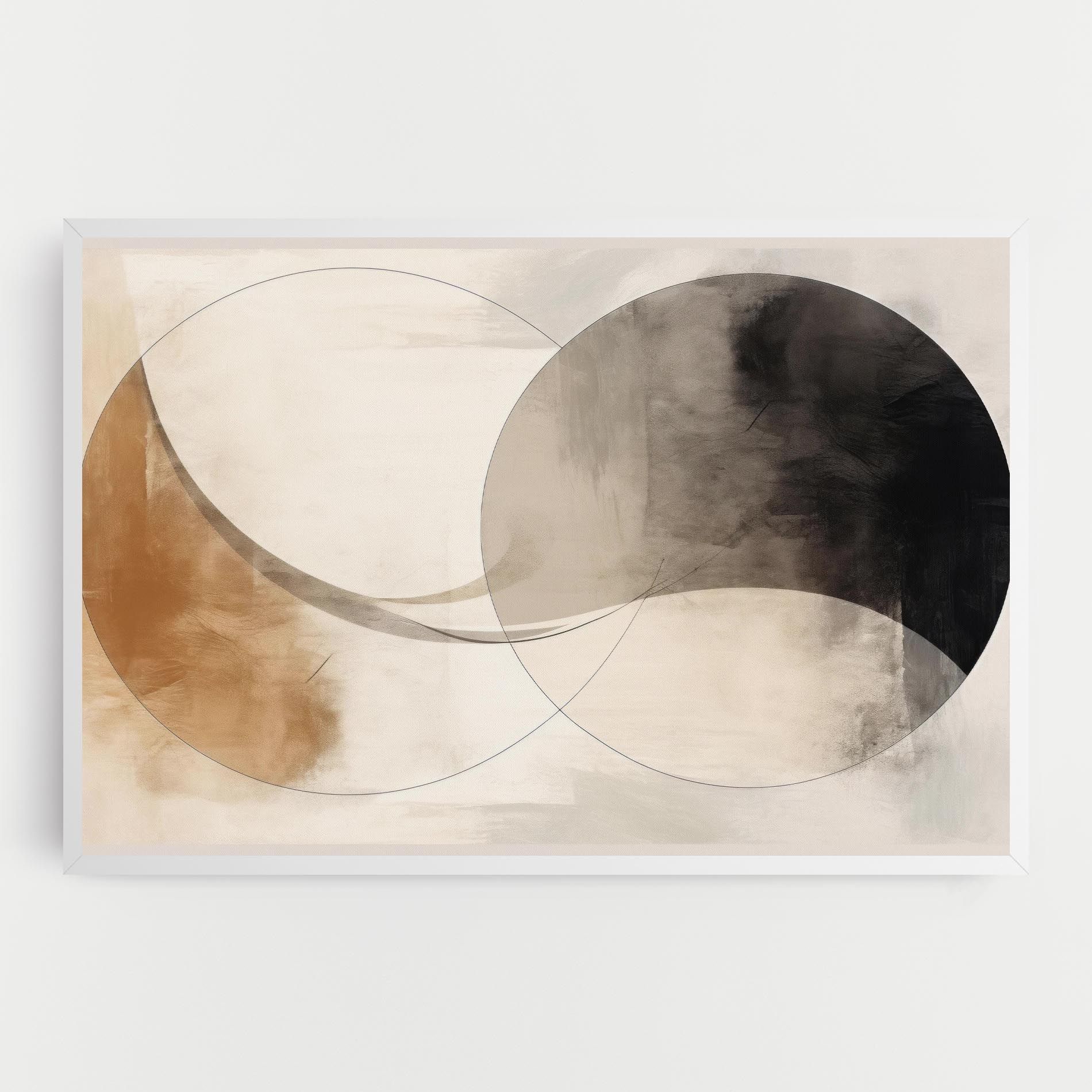 Abstract Circle Painting mockup 0