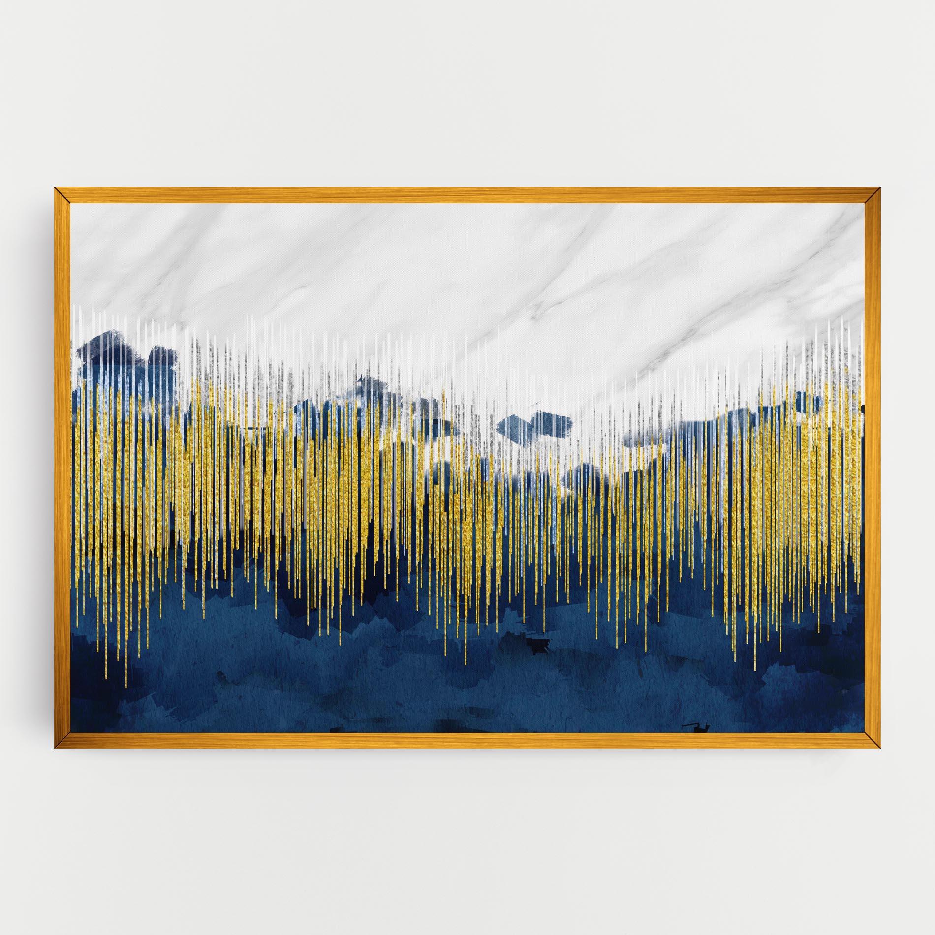 Vászonkép Abstract Marble Art mockup 0